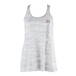 Capital Sports tréningové tielko pre ženy, biele mramorované, veľkosť L