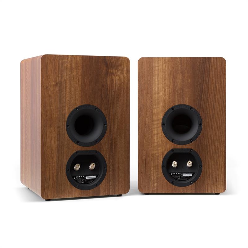 Numan Retrospective 1978 MKII - trojcestný regálový reproduktor pár orech – Obrázok 2