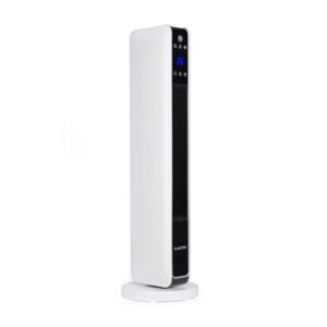 Klarstein Hightower Heat, teplovzdušný ventilátor, 2200 W, keramický, stĺpový, termostat, 49 °C, biely