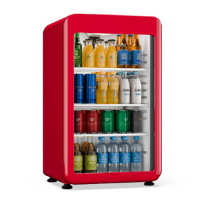 Klarstein Audrey Evo chladič nápojov | 72 x 38 cm | LED vnútorné osvetlenie | 95 W | 42 dB