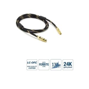 G&BL Anténny kábel, feritové jadro, 2,50 m
