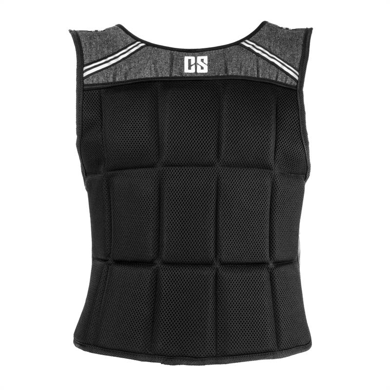 Capital Sports Vestpro 10, záťažová vesta s 10 kg závažiami, celkom 23 závaží – Obrázok 3