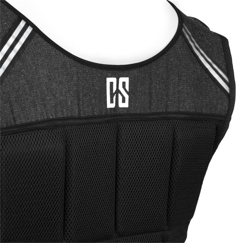Capital Sports Vestpro 10, záťažová vesta s 10 kg závažiami, celkom 23 závaží – Obrázok 5