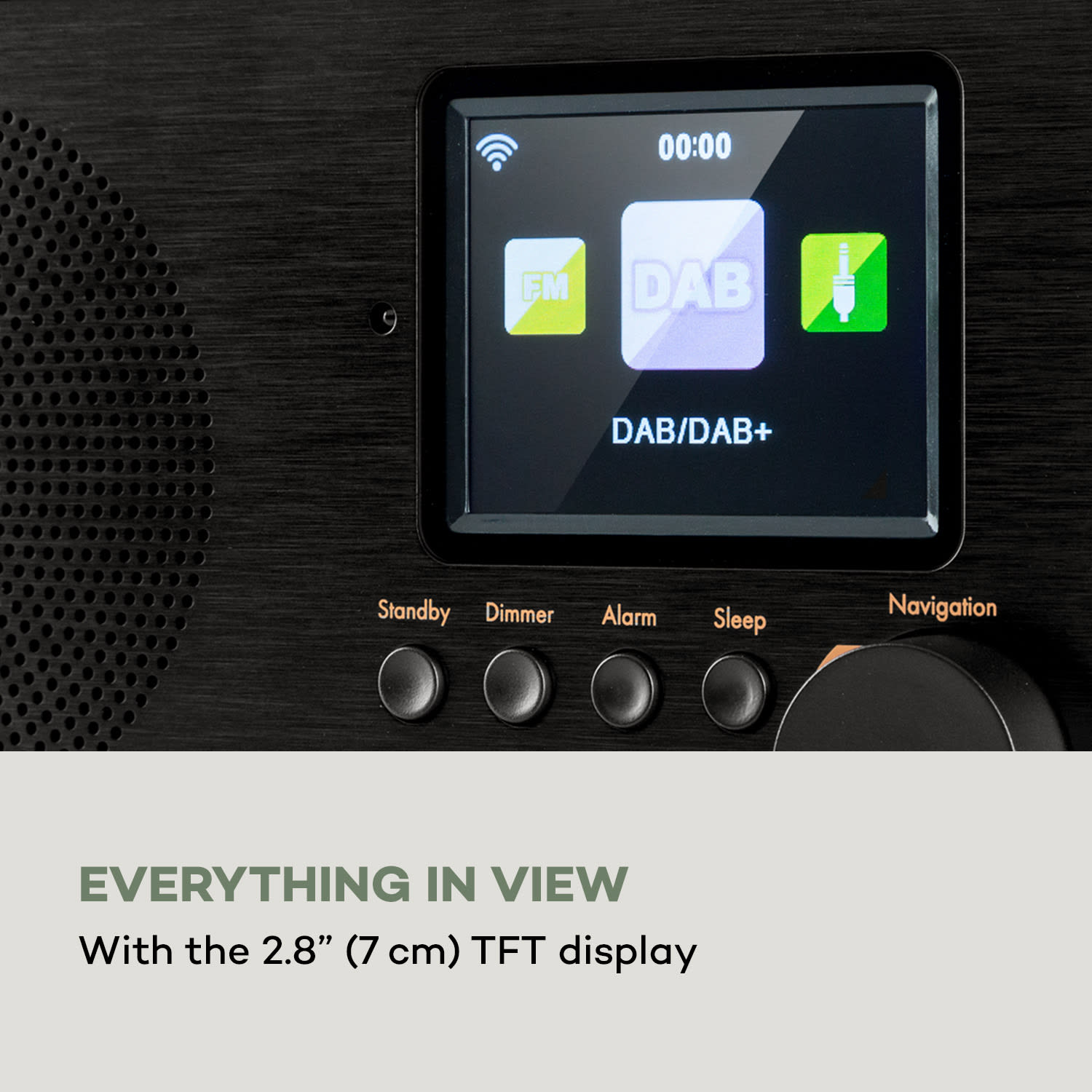 Auna Silver Star Mini Two, internetové DAB+/FM rádio, WiFi, BT, TWS reproduktor – Obrázok 5