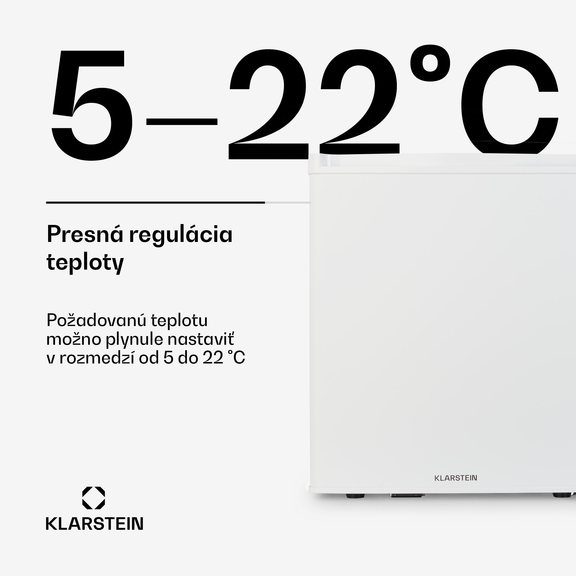 Klarstein Happy Hour 38, mini chladnička, minibar, chladnička na nápoje, 38 l, 26 dB – Obrázok 4
