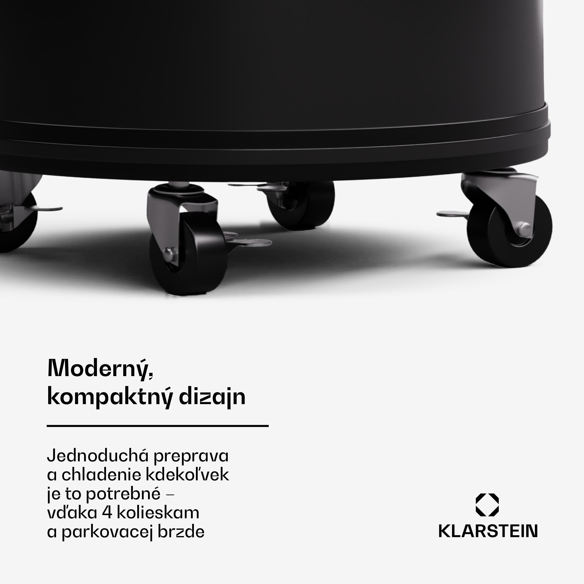 Klarstein Mr. Barbot 75, chladnička na nápoje, barová chladnička, 75 litrov, 0-16 °C, mobilná – Obrázok 4