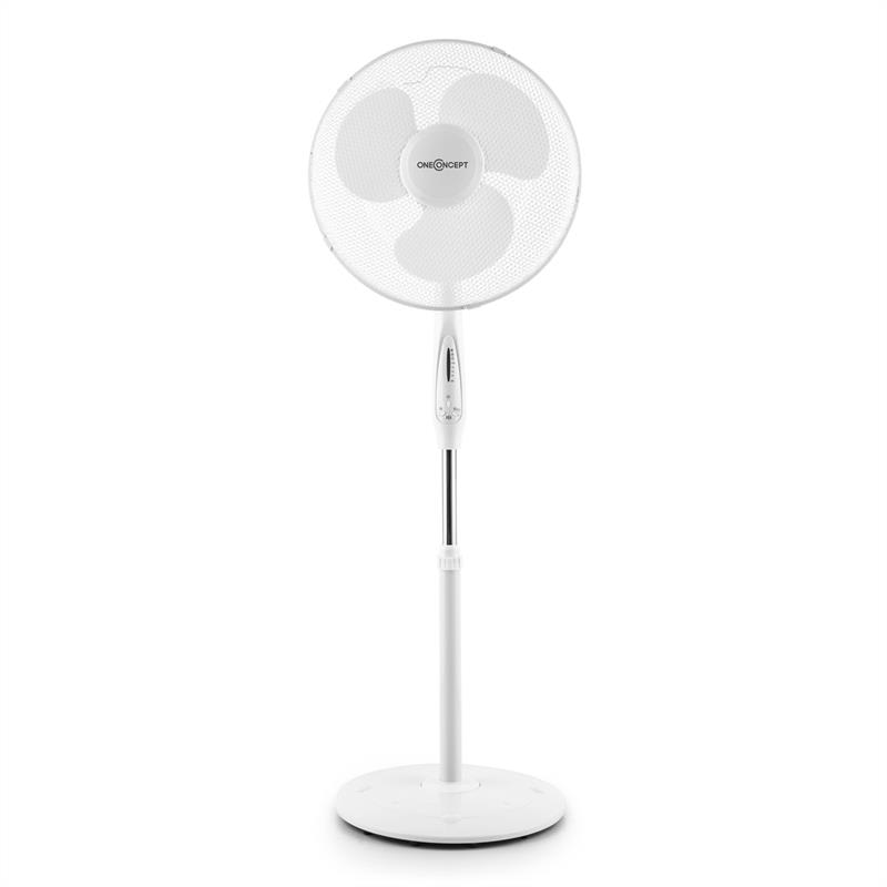 OneConcept White Blizzard RC 2G stojanový ventilátor sada 50 W 41 cm s diaľkovým ovládaním – Obrázok 2