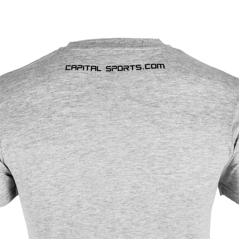 Capital Sports Beforce, veľkosť L, sivé, tréningové tričko, pánske – Obrázok 5