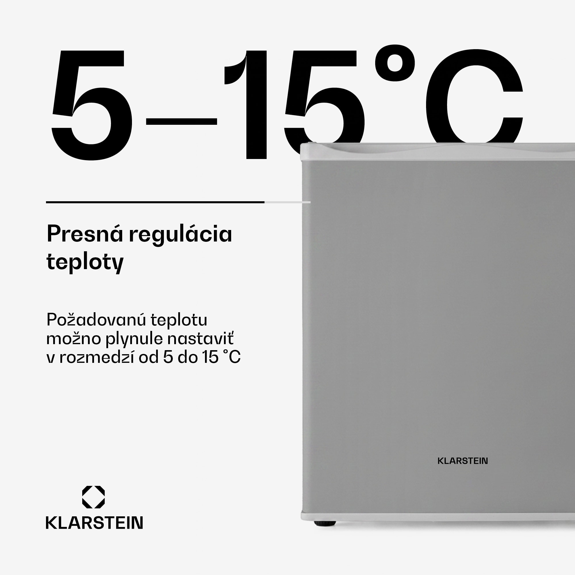 Klarstein Happy Hour 30, minibar, 30 l, 5-15°C, energet. trieda G, tichý, 25 dB, LED svetlo, biely – Obrázok 4