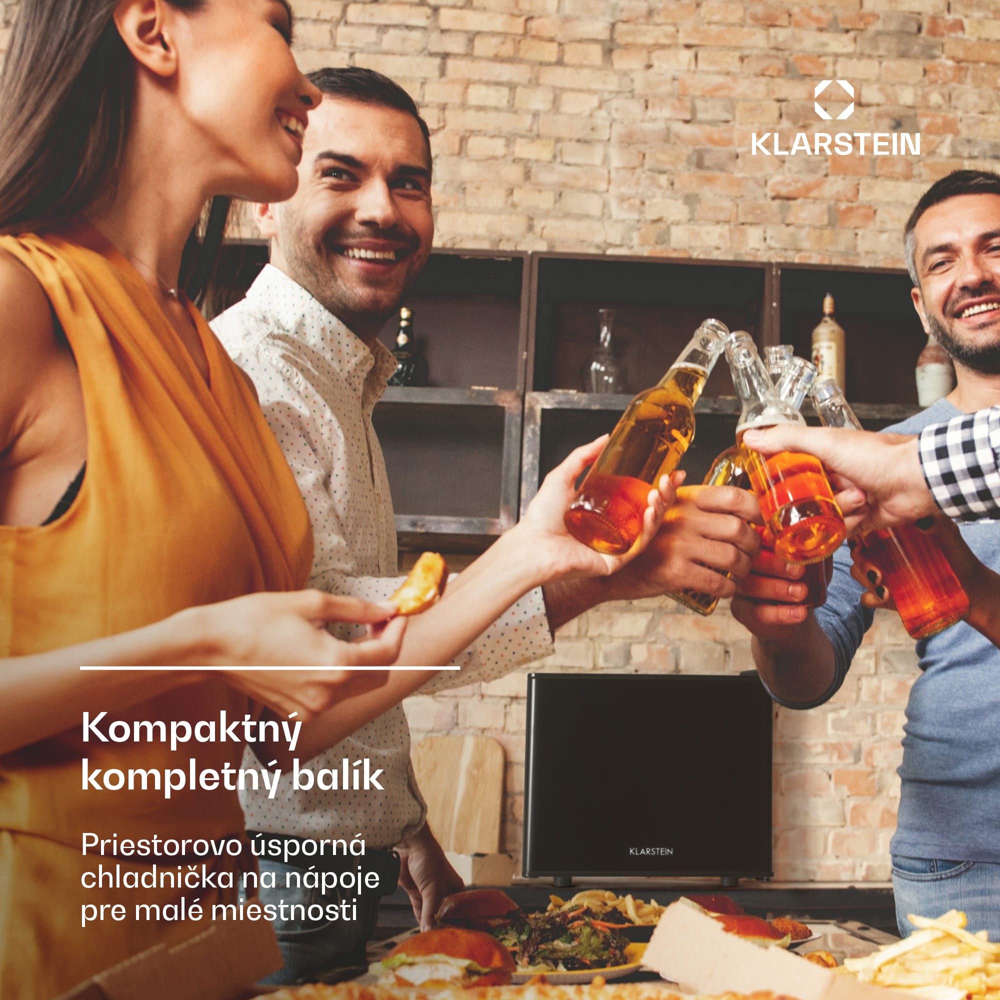 Klarstein Geheimversteck, mini chladnička, 17 l, 2 úrovne, 26dB, termoelektrická – Obrázok 3