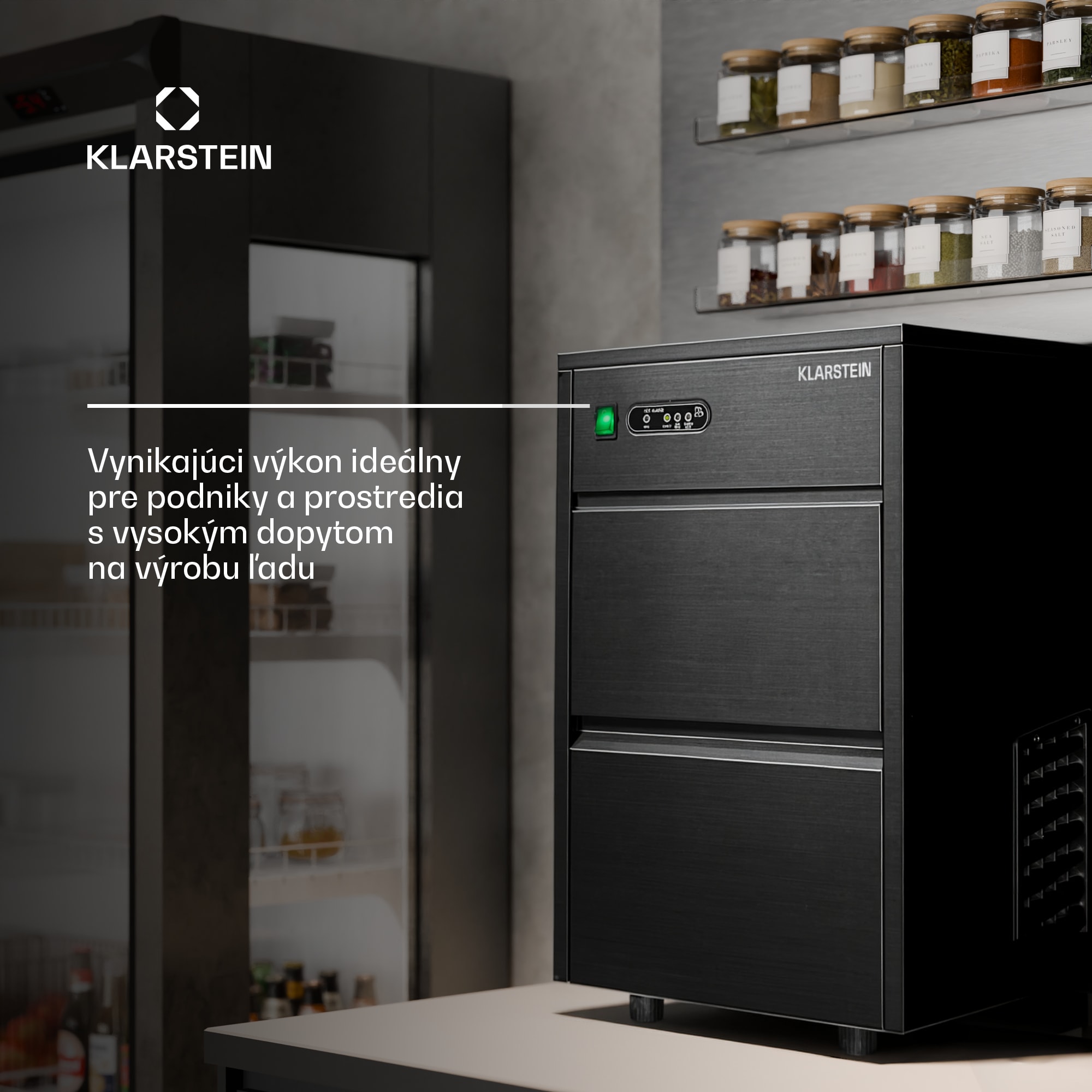 Klarstein Powericer XL, výrobník ľadu, 20 kg/24 h, 145 W – Obrázok 4