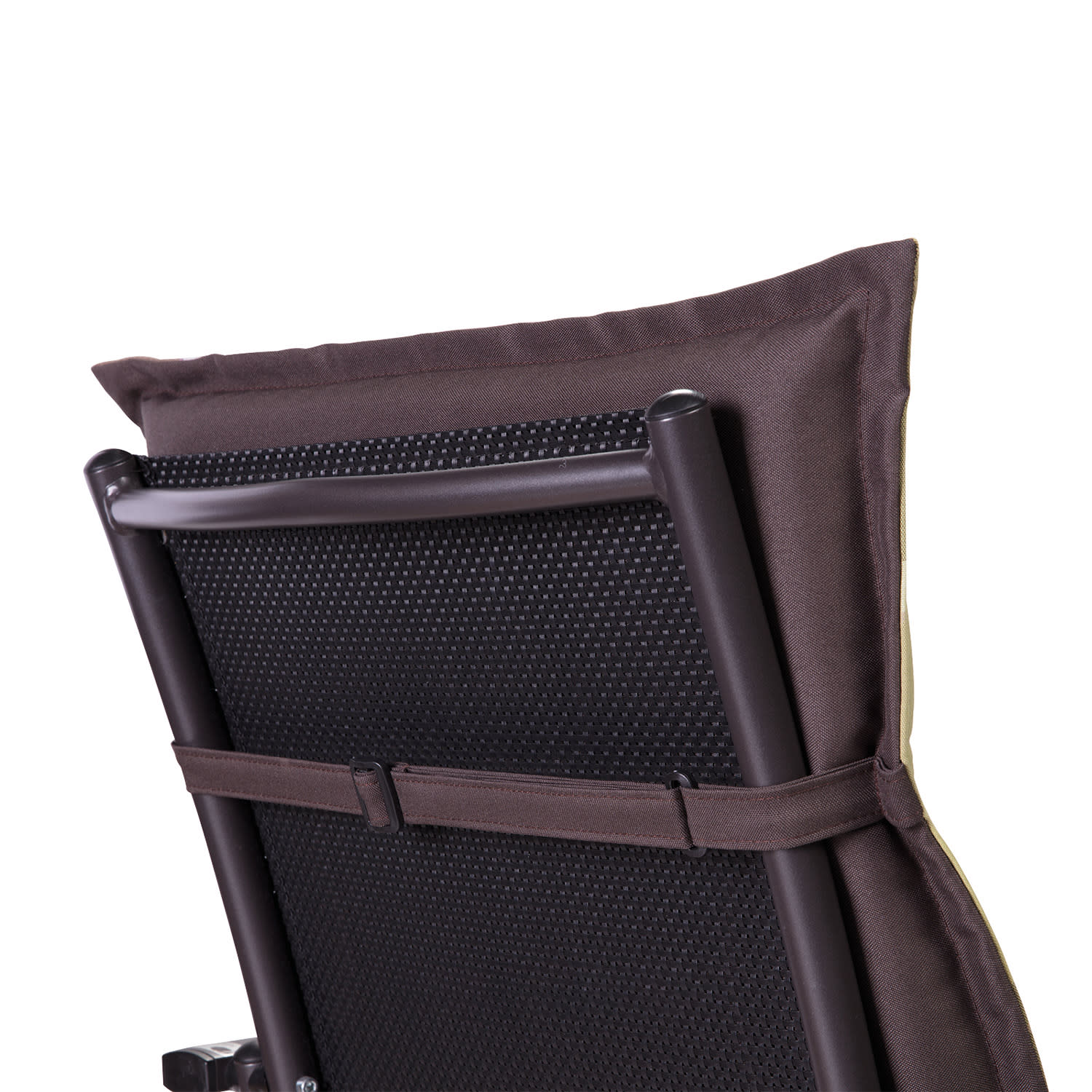 Blumfeldt Prato, čalúnená podložka, podložka na stoličku, podložka na nižšie polohovacie kreslo, na záhradnú stoličku, polyester, 50 × 100 × 8 cm – Obrázok 3