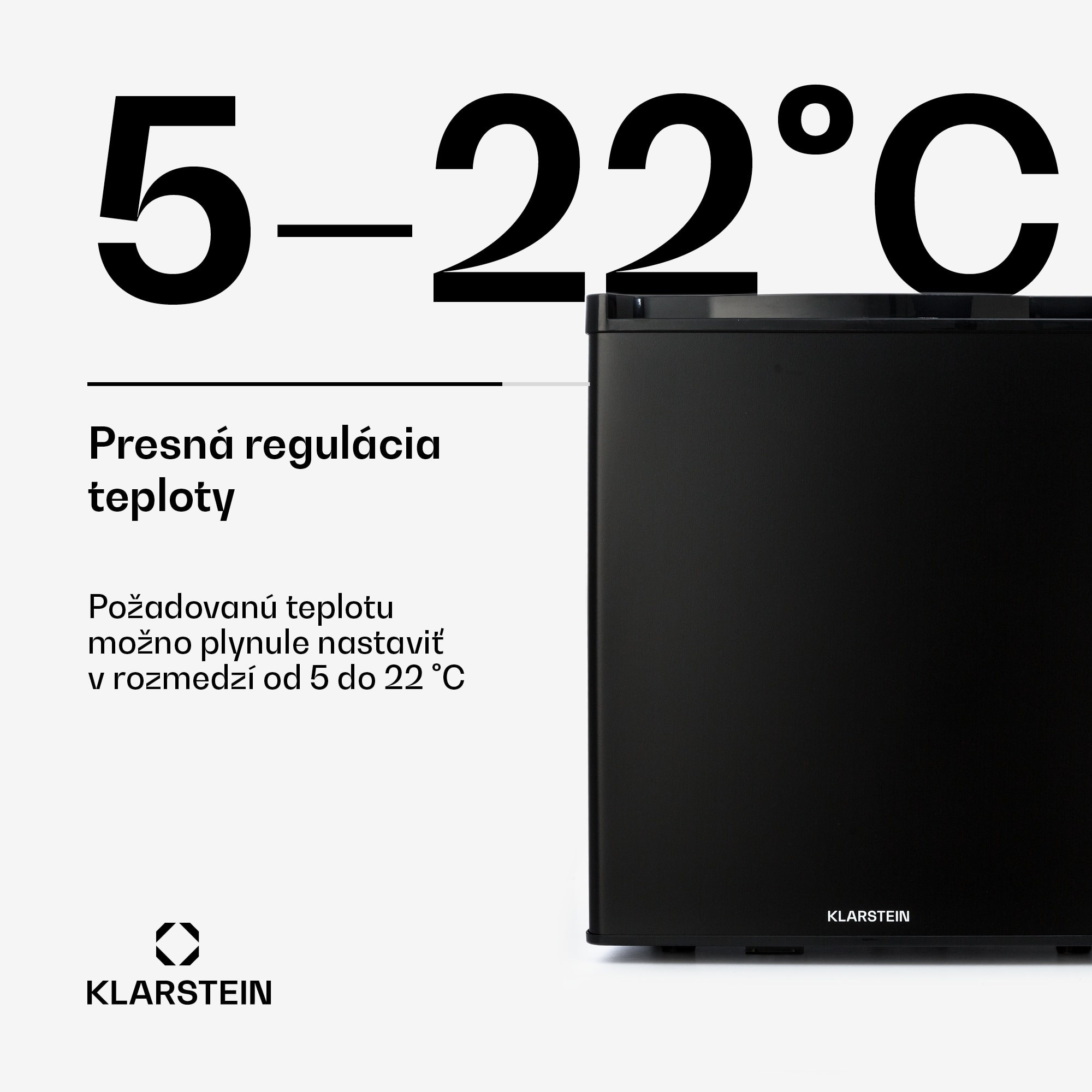 Klarstein Happy Hour 38, mini chladnička, minibar, chladnička na nápoje, 38 l, 26 dB – Obrázok 4