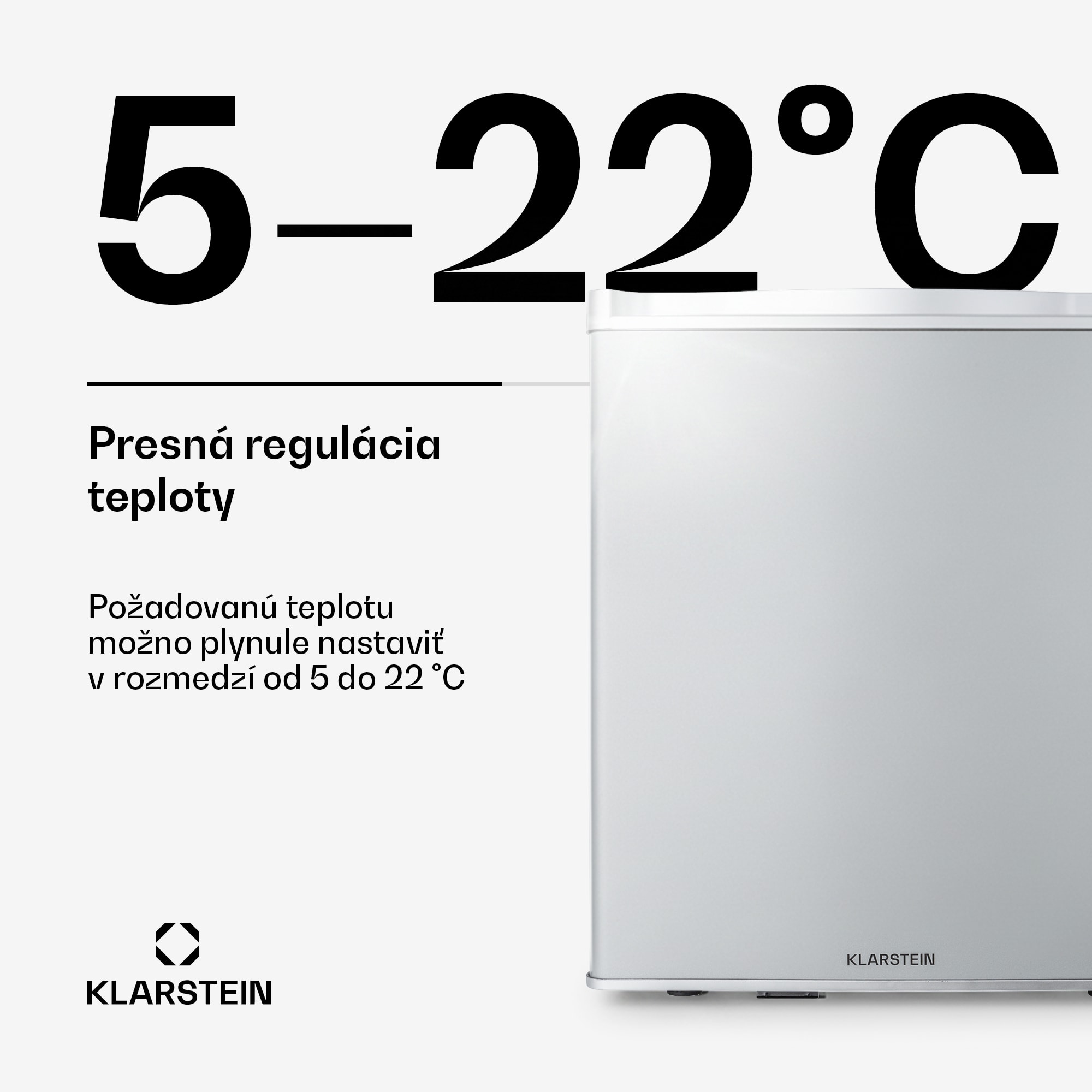 Klarstein Happy Hour 38, mini chladnička, minibar, chladnička na nápoje, 38 l, 26 dB – Obrázok 4