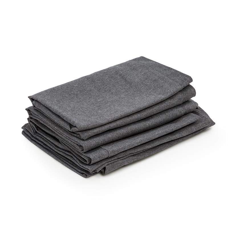 Blumfeldt Theia, poťahy na čalúnenie, 8 dielov, 100 % polyester, nepremokavé, tmavosivé