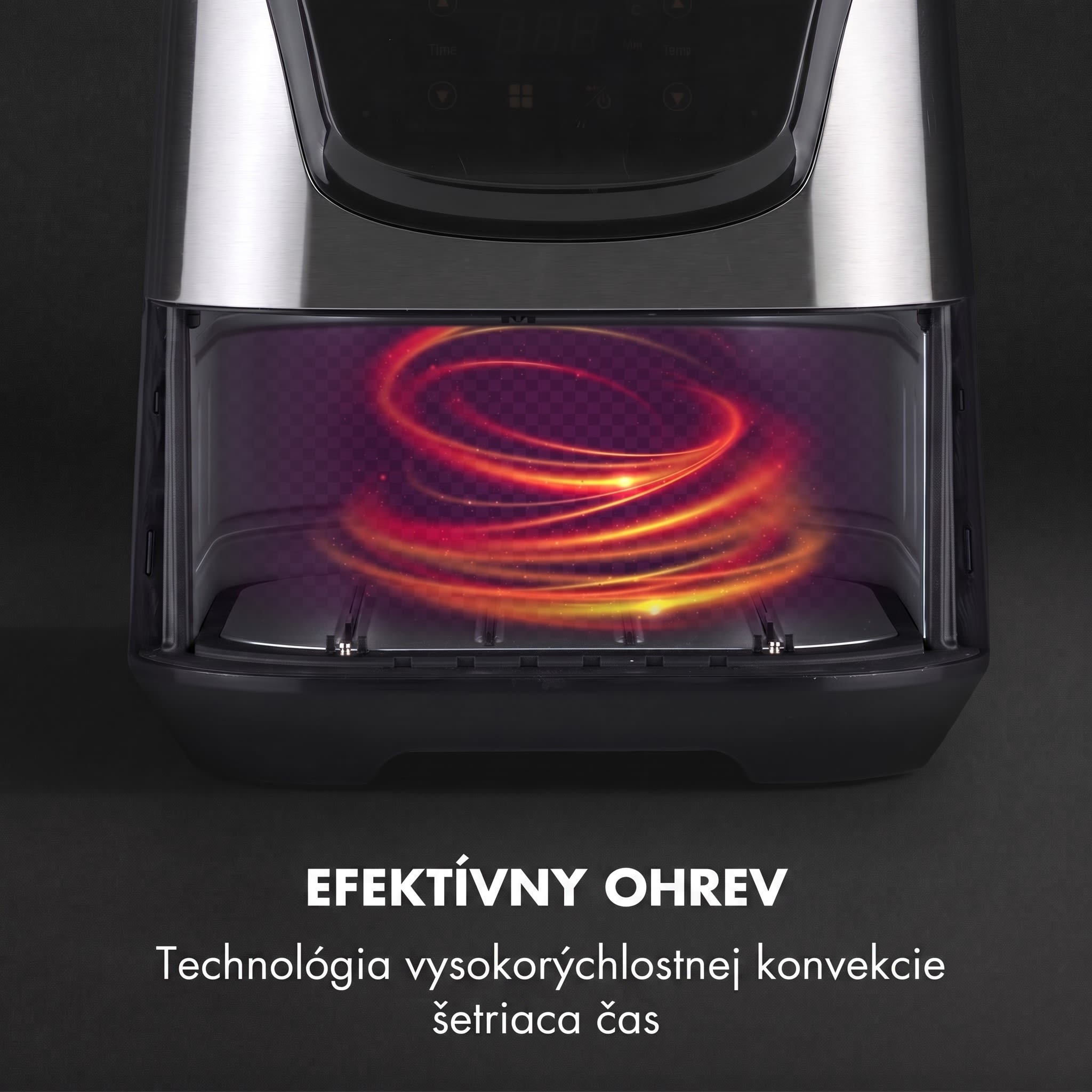 Klarstein AeroVital Deluxe, teplovzdušná fritéza, 1700 W, 5 l, nehrdzavejúca oceľ – Obrázok 5