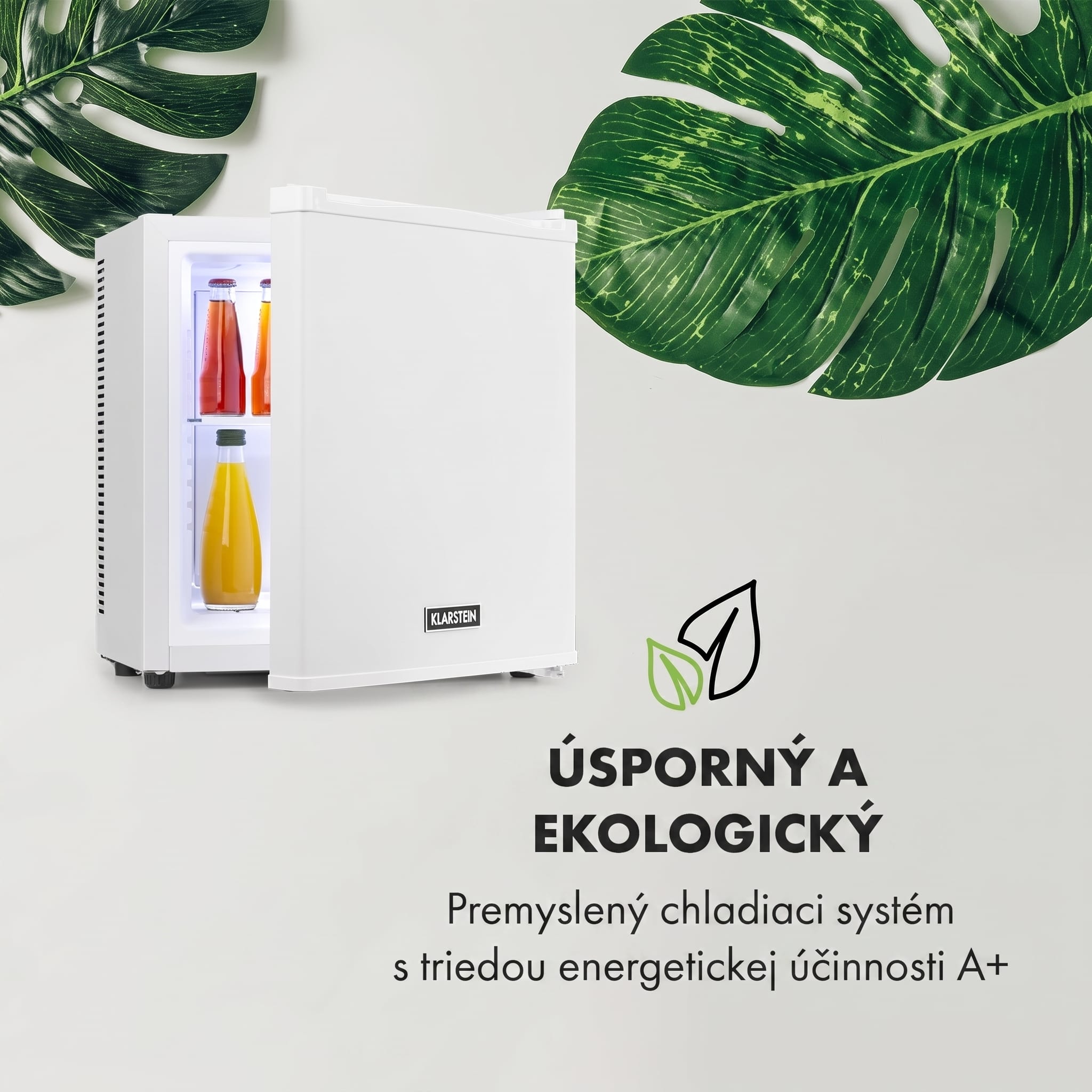 Klarstein Secret Cool, mini chladnička, minibar, 13 l, energet. trieda G biela – Obrázok 5