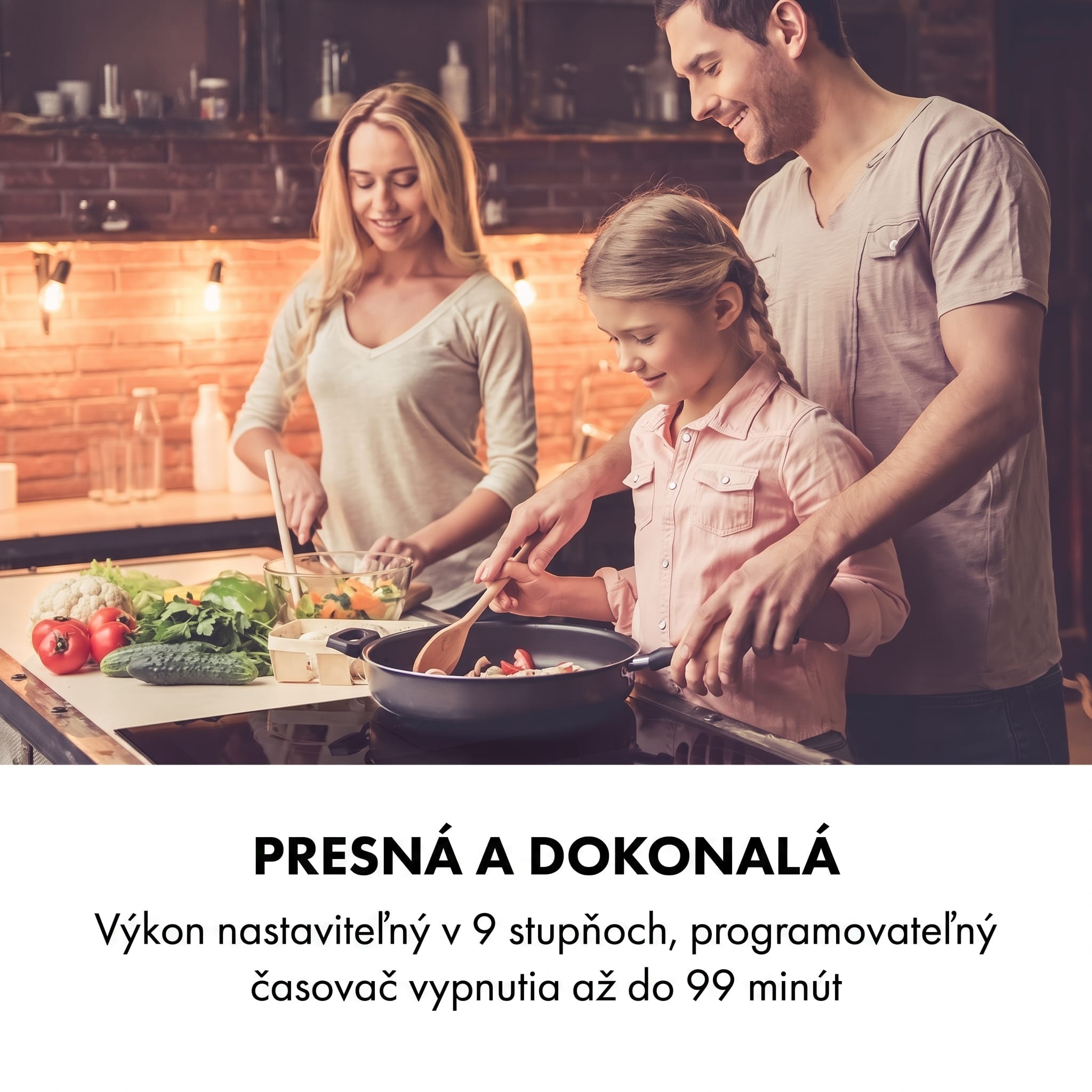 Klarstein Delicatessa 3 Flex, indukčná varná doska, 6600 W, 3 zóny, sklokeramika, čierna – Obrázok 2