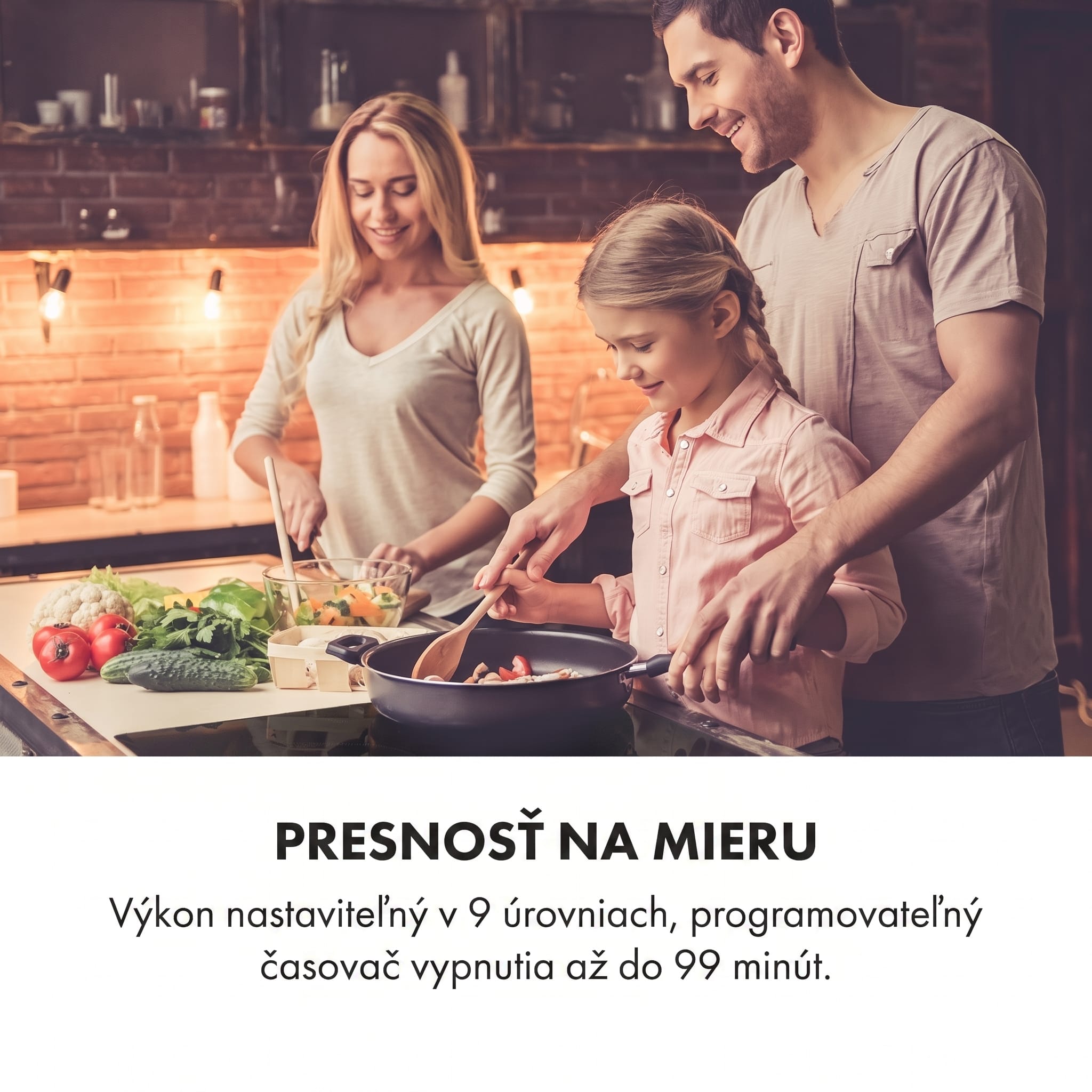 Klarstein Delicatessa 90 Hybrid, vstavaná indukčná varná doska, 7400 W, 5 zón, čierna – Obrázok 2