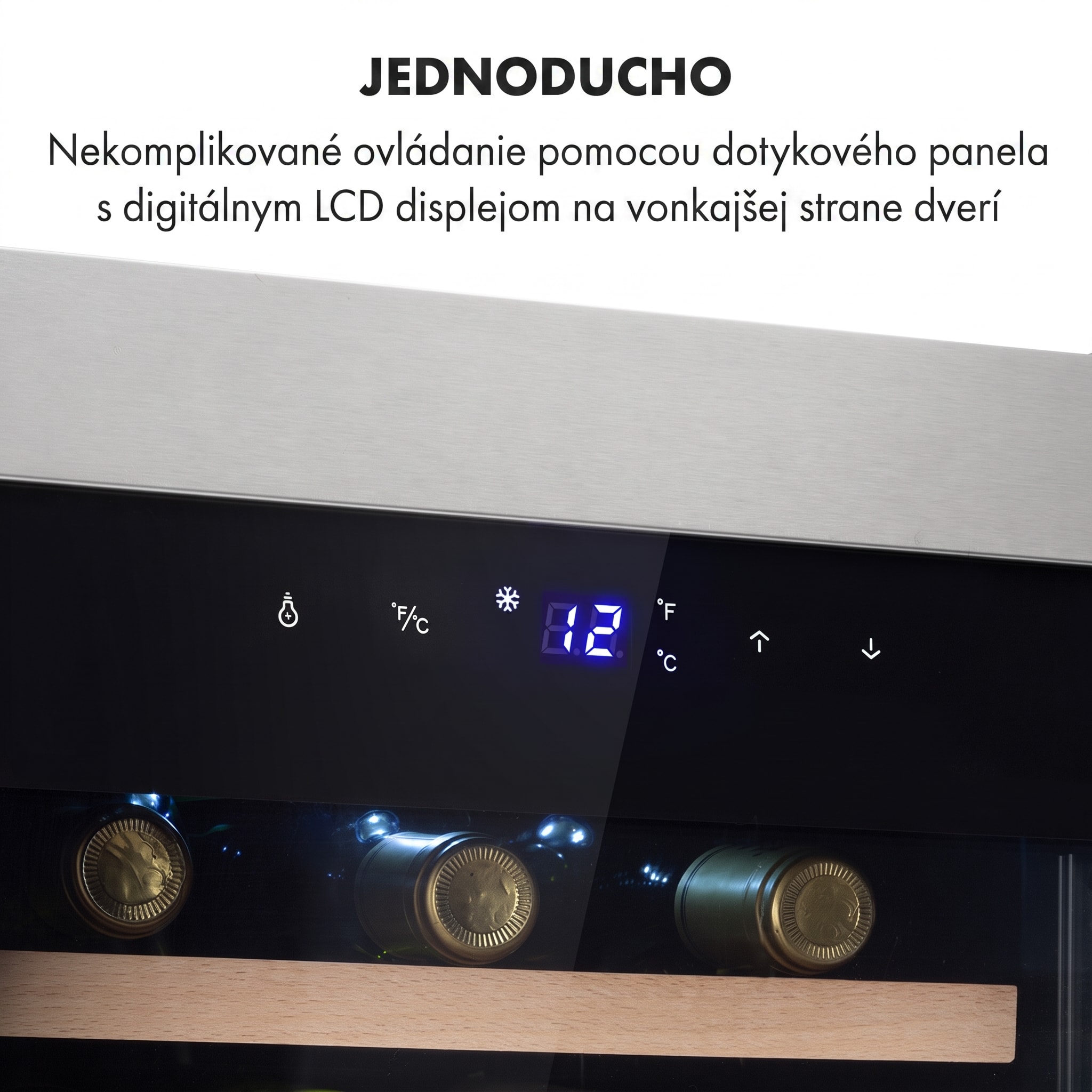 Klarstein Reserva 12 Uno, vinotéka, 31 l, 11-18°C, 1 zóna – Obrázok 4
