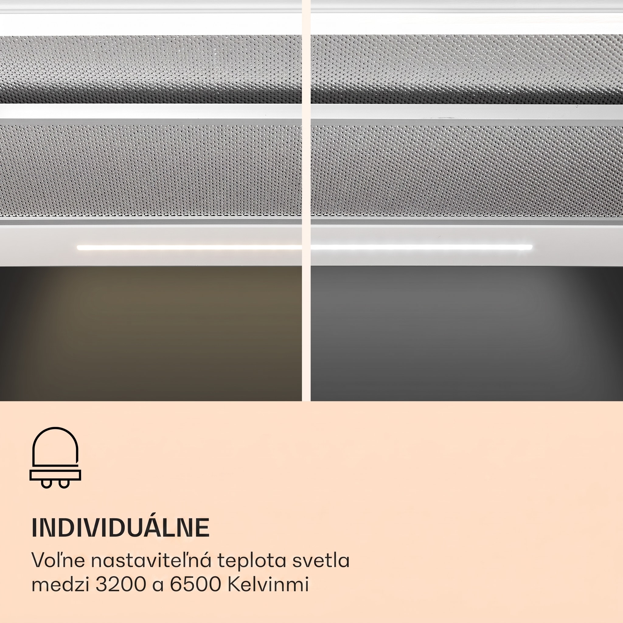 Klarstein Mariana Neo 60, plochý digestor, 60 cm, 547 m³/h, odsávanie vzduchu, LED – Obrázok 3