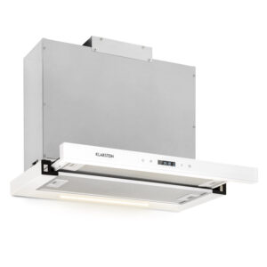 Klarstein Mariana Neo 60, plochý digestor, 60 cm, 547 m³/h, odsávanie vzduchu, LED