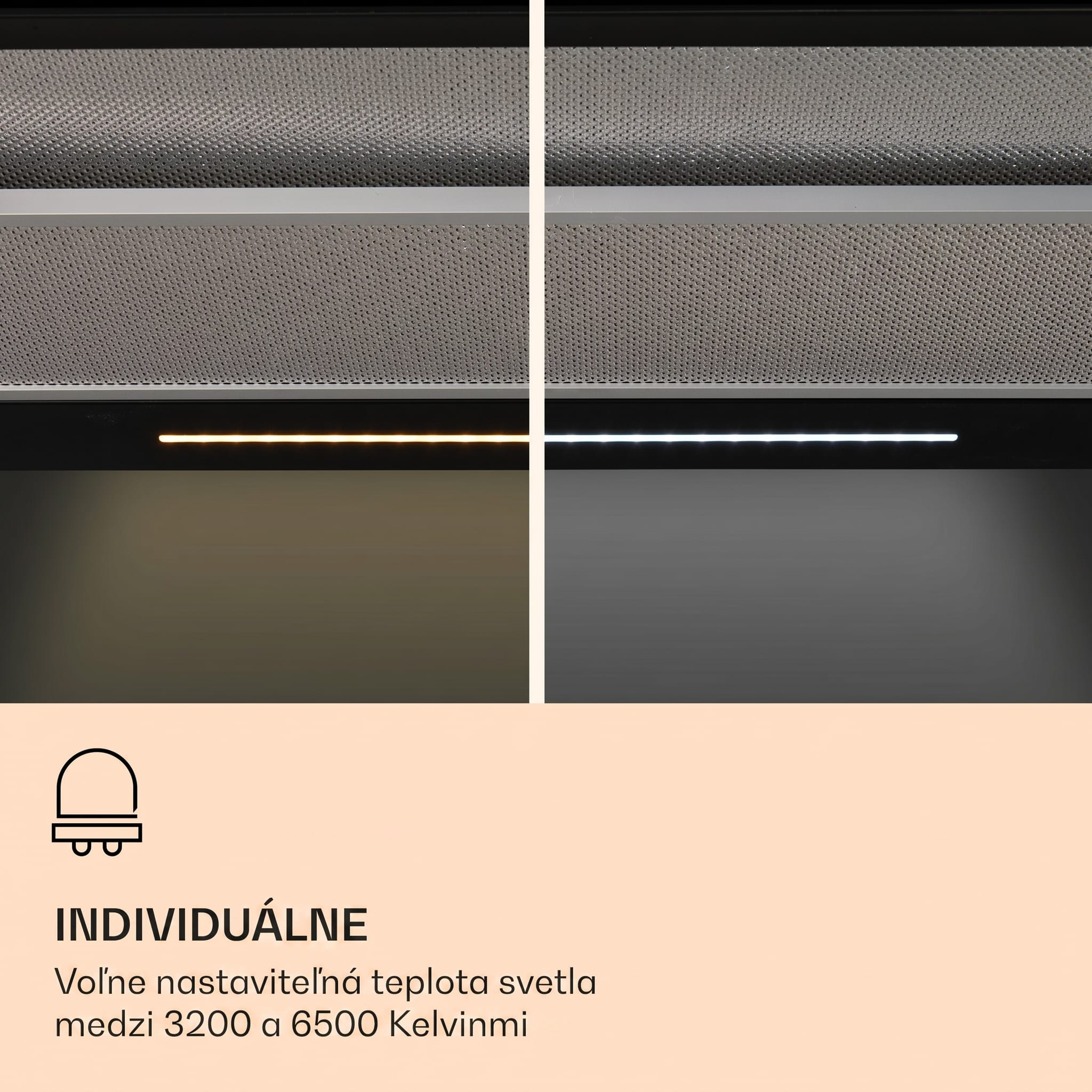 Klarstein Mariana Neo 60, plochý digestor, 60 cm, 547 m³/h, odsávanie vzduchu, LED – Obrázok 3