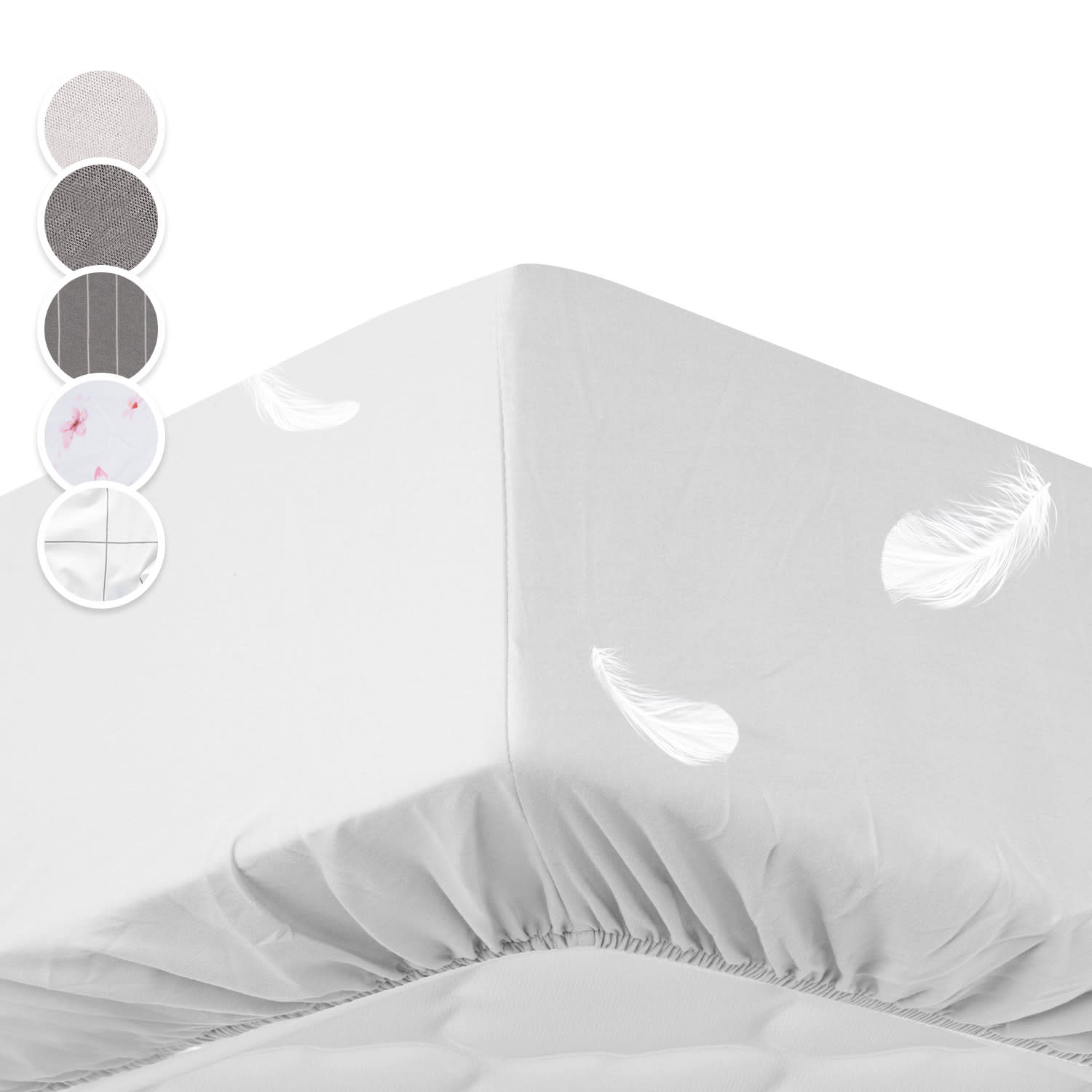 Sleepwise Soft Wonder-Edition, elastická plachta na posteľ, 90 – 100 x 200 cm, mikrovlákno