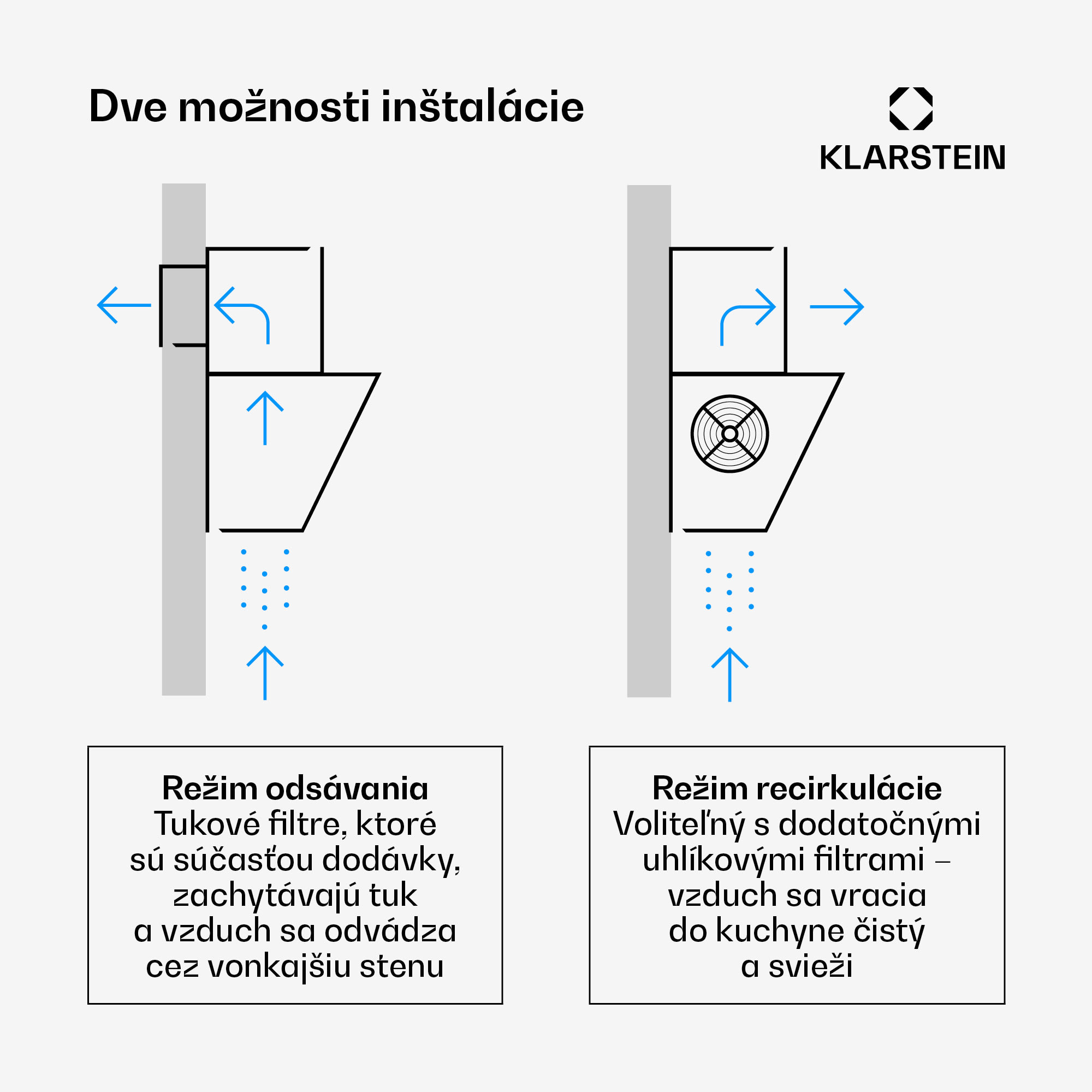 Klarstein Clara 60, digestor, 591 m³/h, dotykový displej, ambientné podsvietenie – Obrázok 3