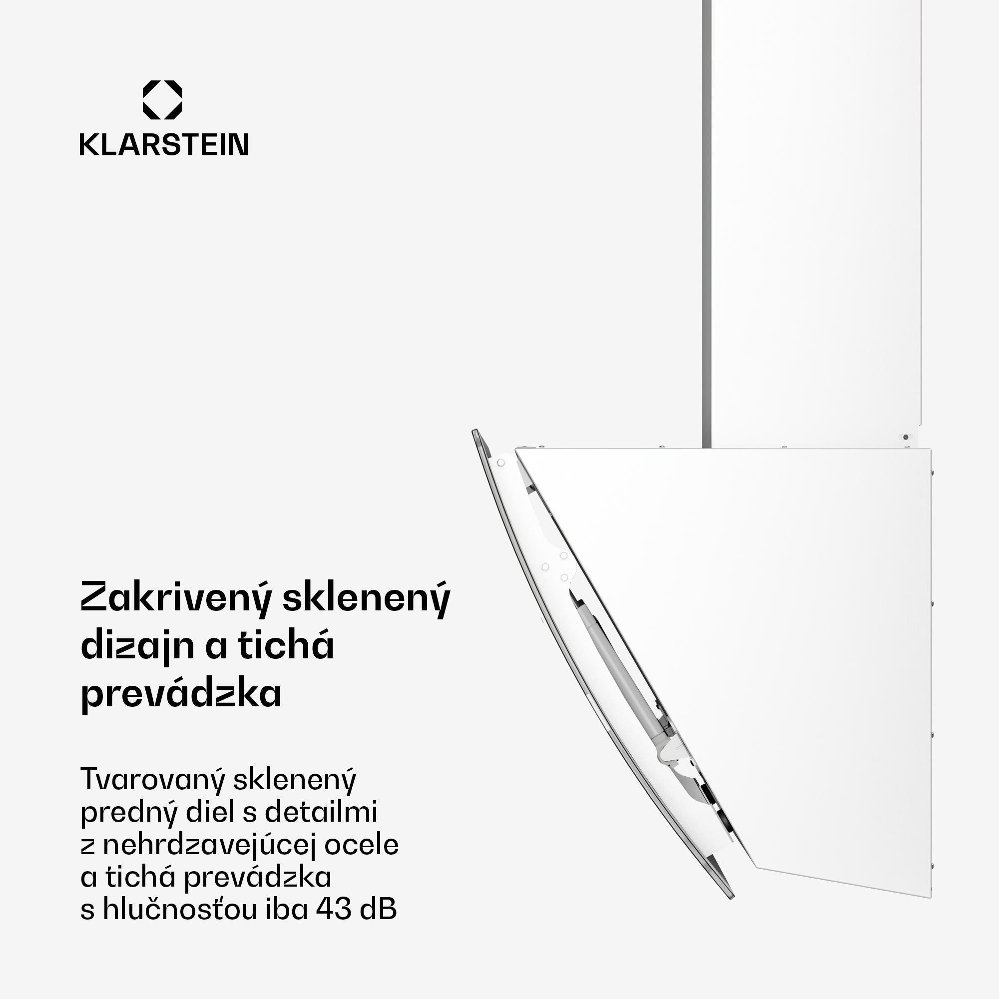 Klarstein Clara 60, digestor, 591 m³/h, dotykový displej, ambientné podsvietenie – Obrázok 5
