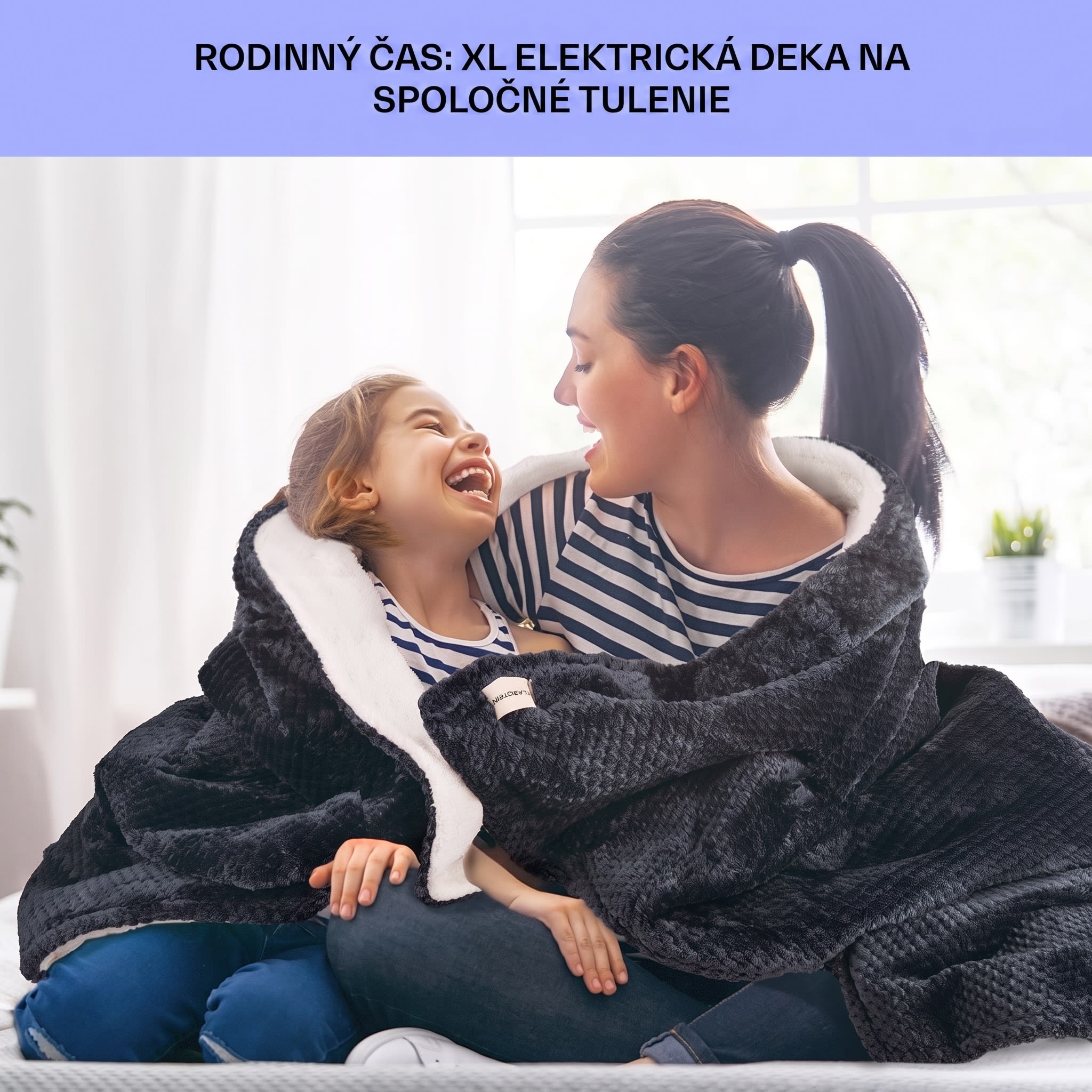 Klarstein DR Watson Deluxe XXL, elektrická deka, 160 W, 9 úrovní ohrevu, 200 x 180 cm – Obrázok 4