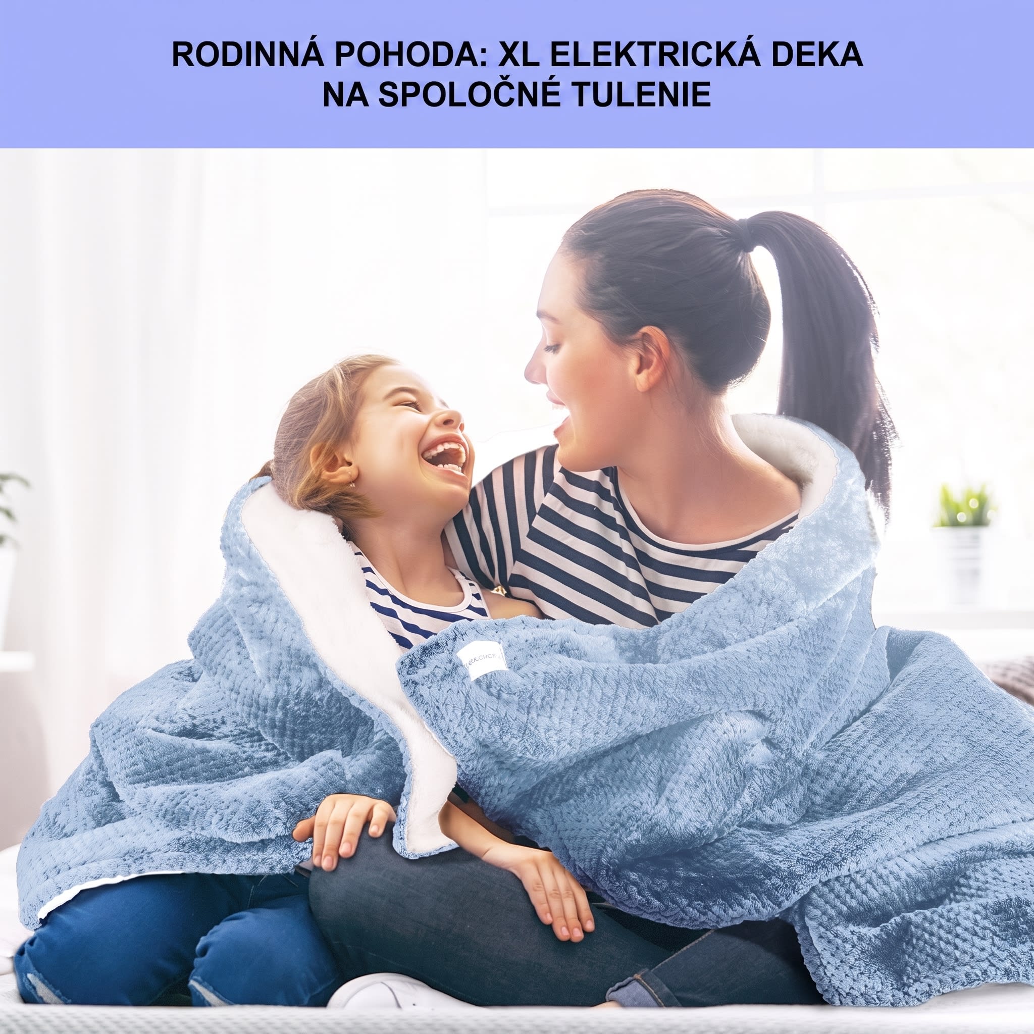 Klarstein DR Watson Deluxe XXL, elektrická deka, 160 W, 9 úrovní ohrevu, 200 x 180 cm – Obrázok 4