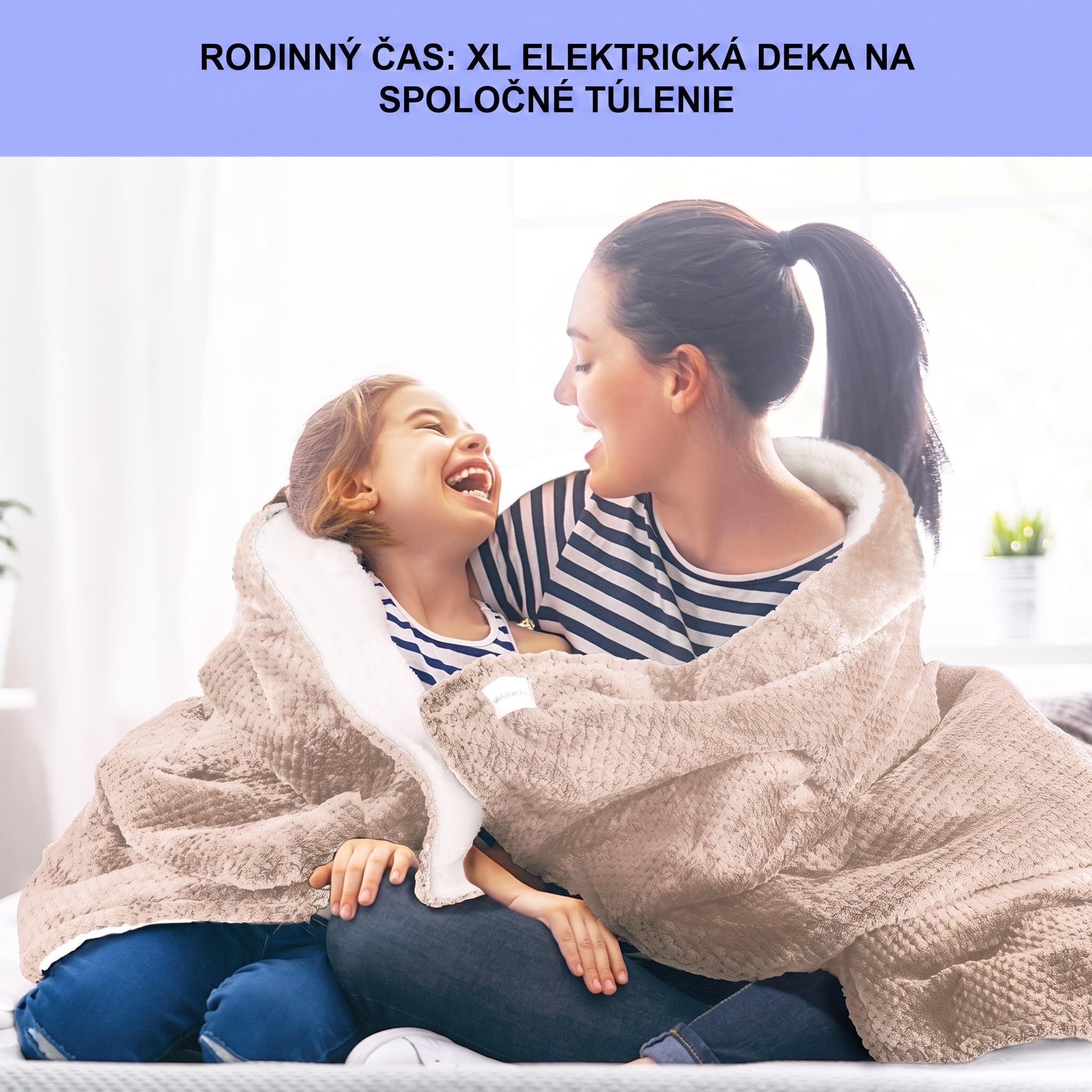 Klarstein DR Watson Deluxe XXL, elektrická deka, 160 W, 9 úrovní ohrevu, 200 x 180 cm – Obrázok 4