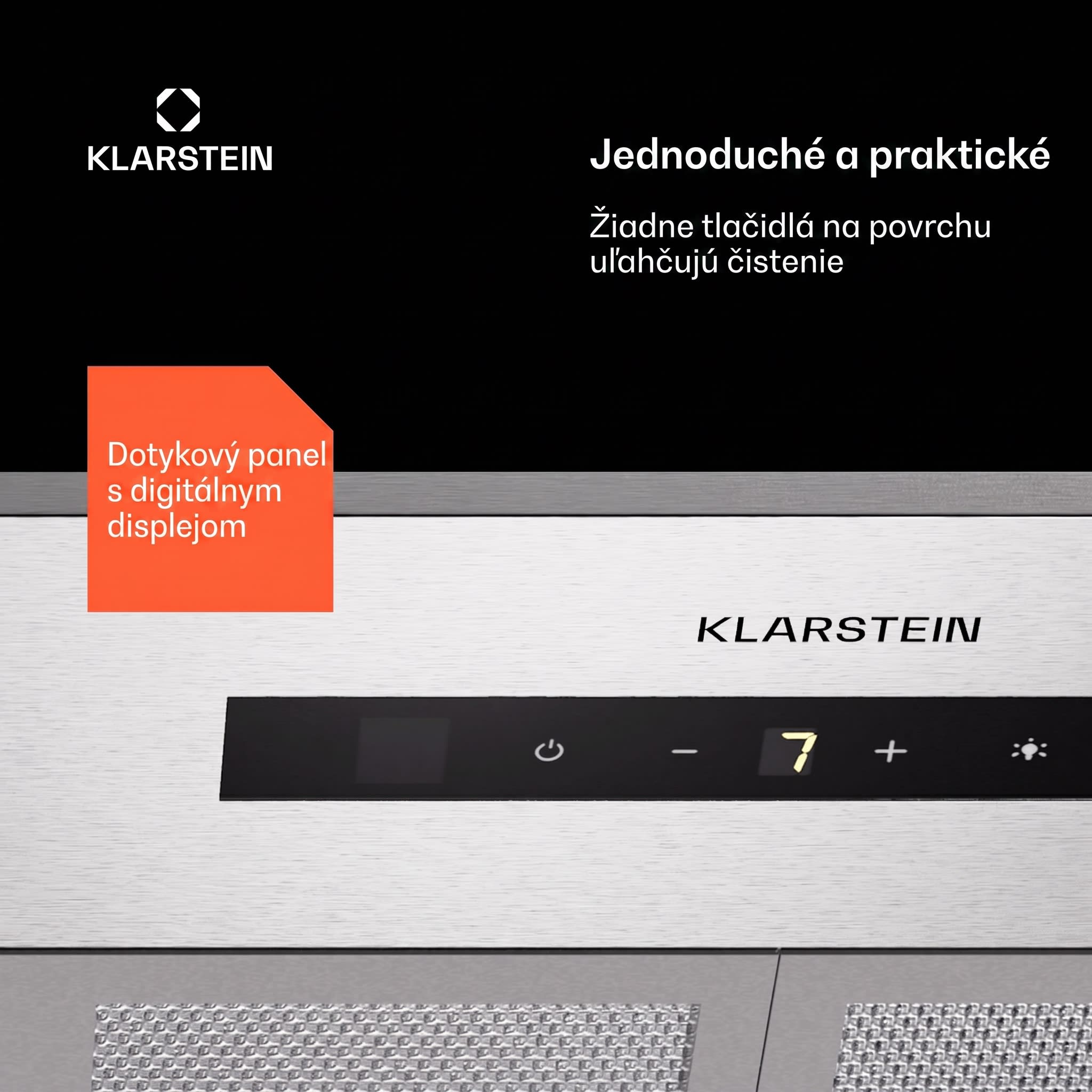 Klarstein Paolo 72 vstavaný Digestor 72 cm 520 m³/h LED Touch A++ – Obrázok 5