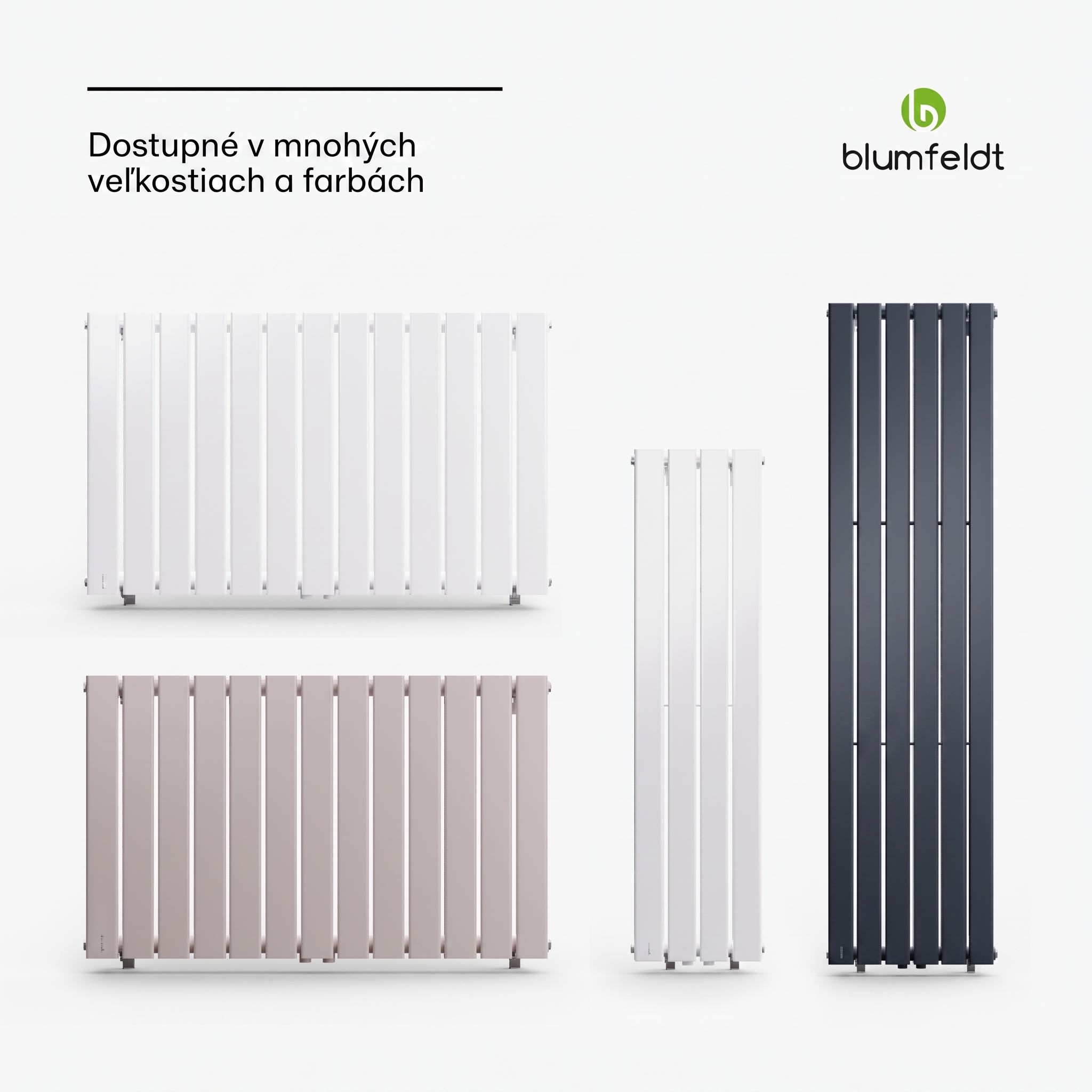 Blumfeldt Ontario, radiátor, 30 x 120, pripojenie 1/2", inštalácia na stenu, 733 W – Obrázok 5