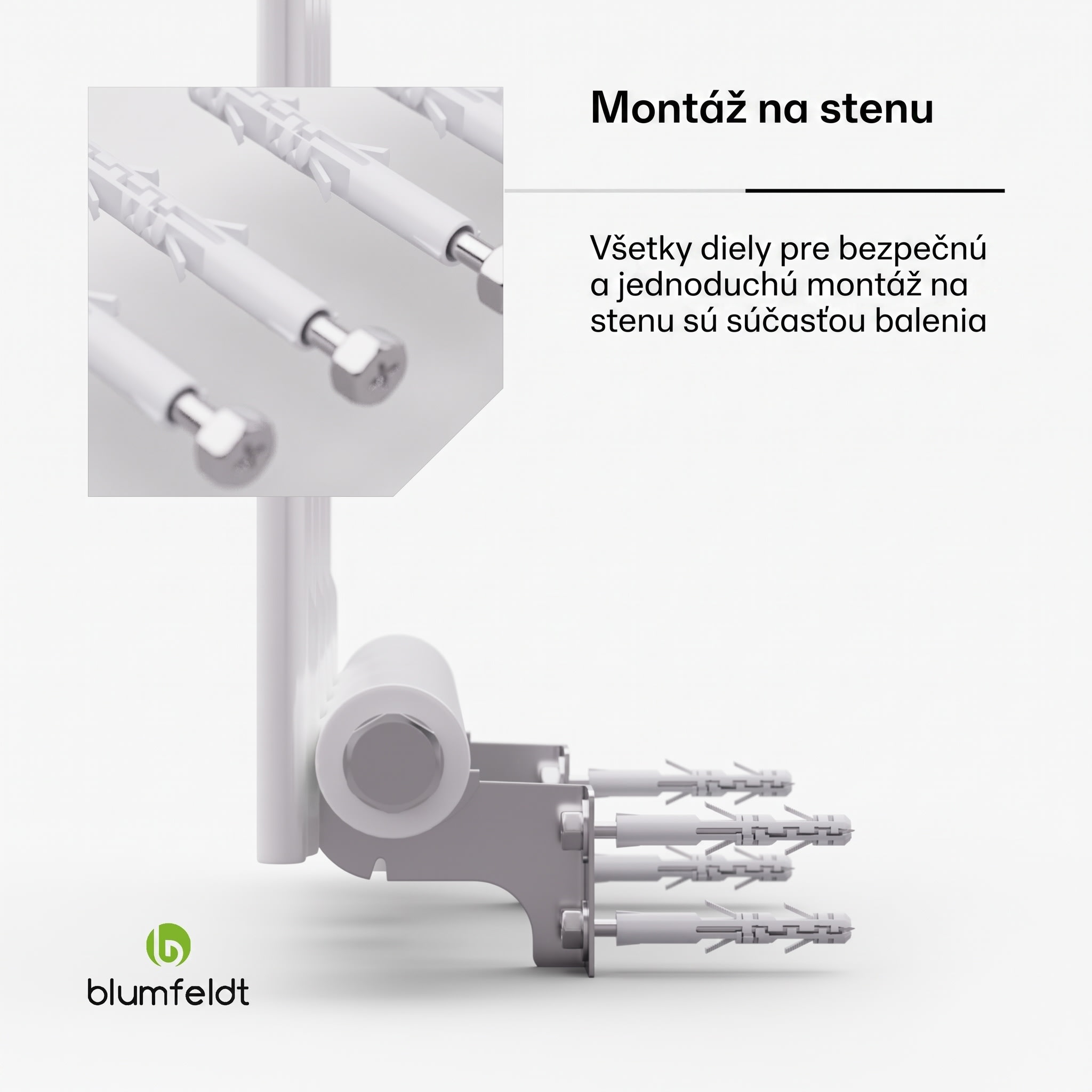 Blumfeldt Ontario, radiátor, 30 x 120, pripojenie 1/2", inštalácia na stenu, 733 W – Obrázok 4