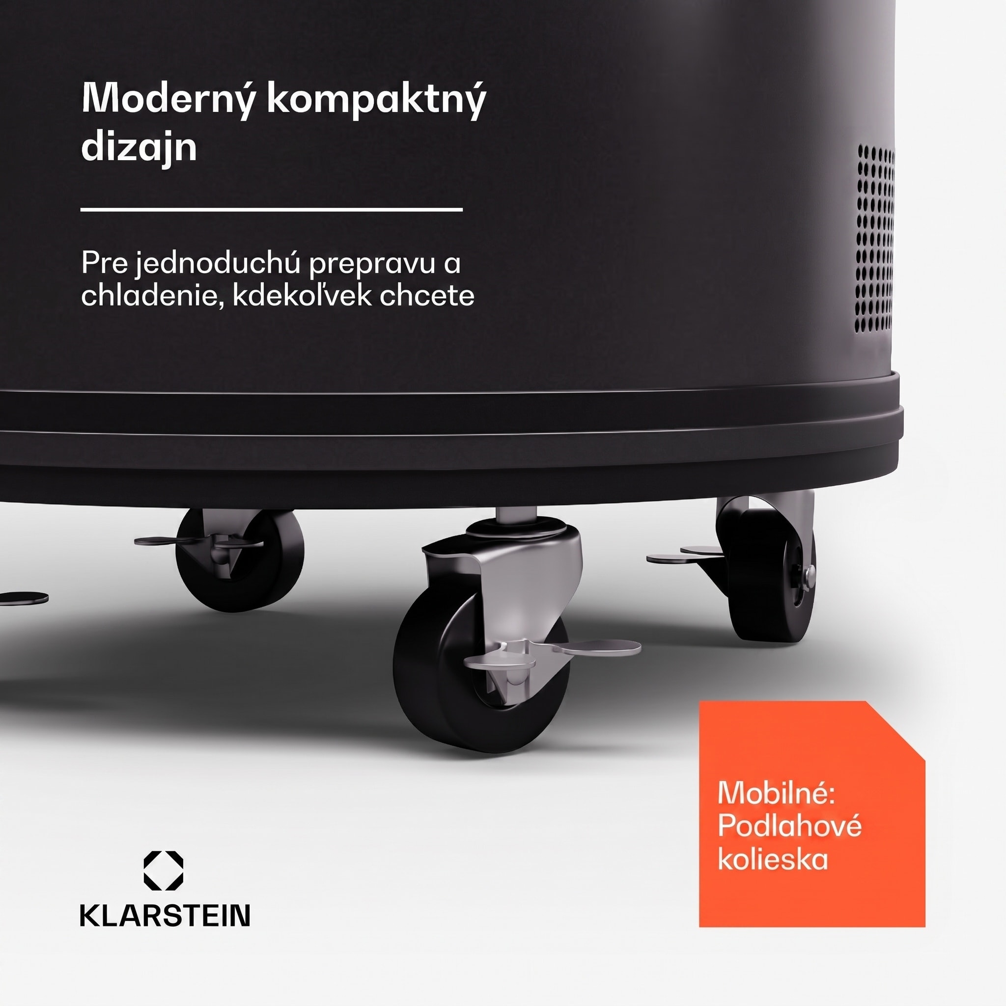 Klarstein Mr. Barbot 50, chladnička na nápoje, barová chladnička, 50 litrov, 0-16 °C, mobilná – Obrázok 4
