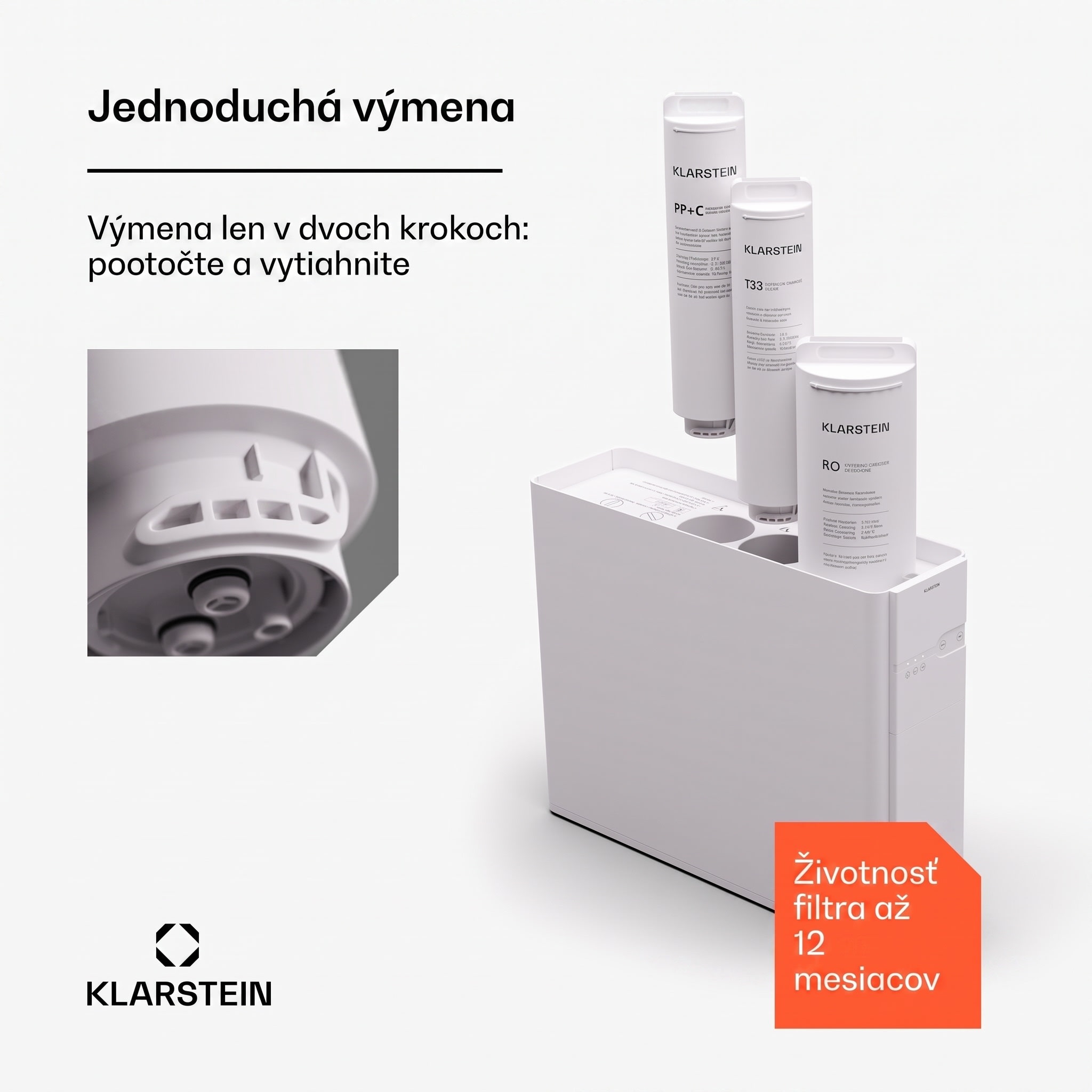 Klarstein PureFina PPC náhradný uhlíkový filter / príslušenstvo – Obrázok 3