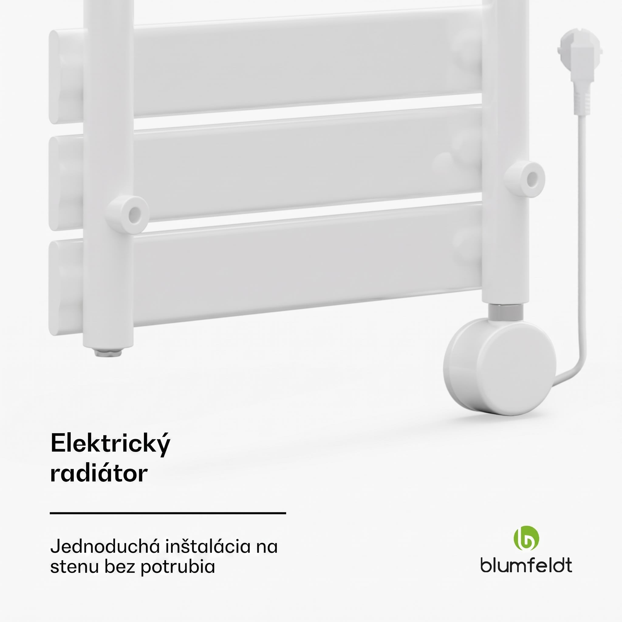 Blumfeldt Fairmont Smart, radiátor, 80 x 45 cm, 600 W – Obrázok 4