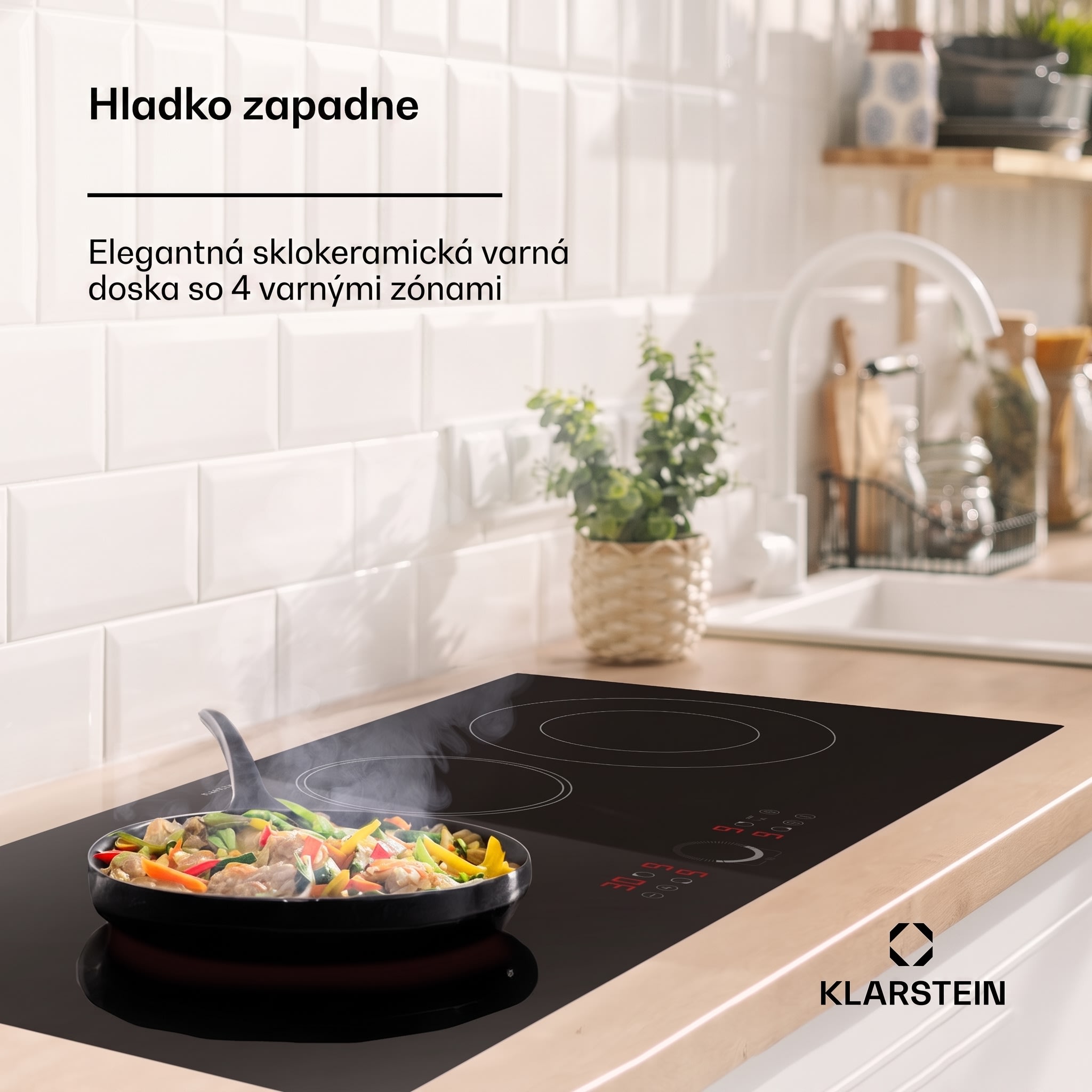 Klarstein Virtuosa 90 sklokeramická varná doska – Obrázok 2