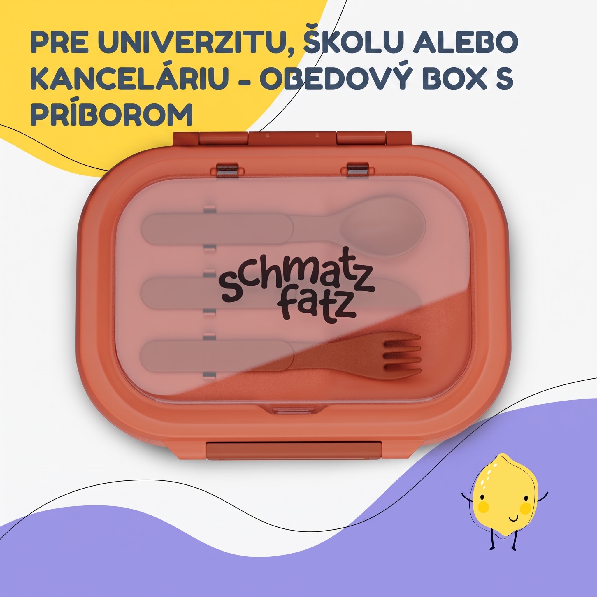 Klarstein Bunko plastový desiatový box s 3 priehradkami – Obrázok 5