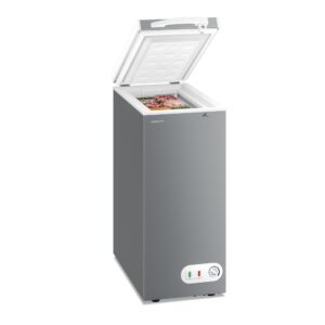 Klarstein Iceblokk mraznička | 51 l | 85 cm | -18 °C až -22 °C | 4 hviezdičky | Strieborná