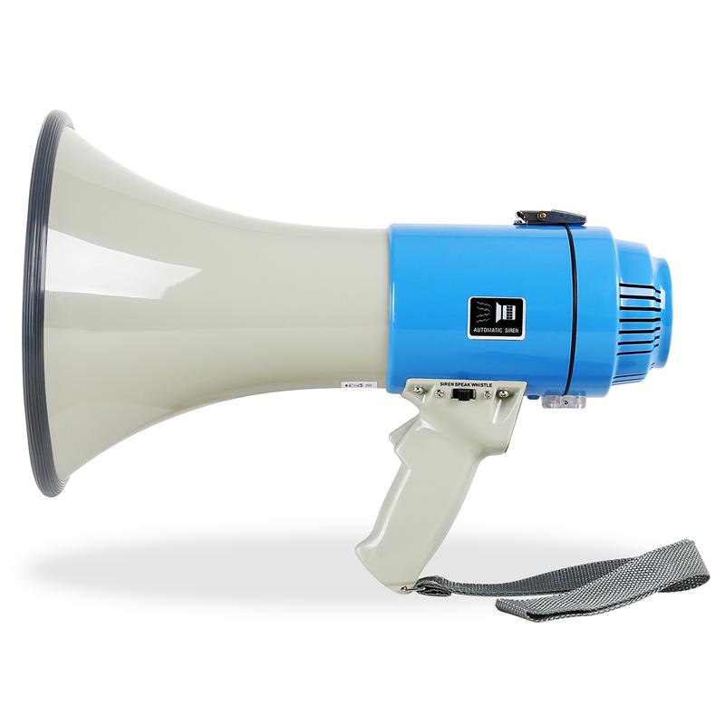 Megafón Auna, 60 W, 1000 m, siréna – Obrázok 2