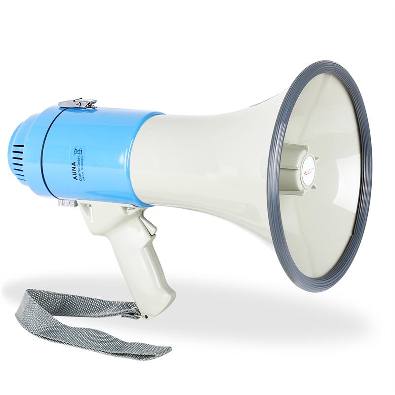 Megafón Auna, 60 W, 1000 m, siréna – Obrázok 3