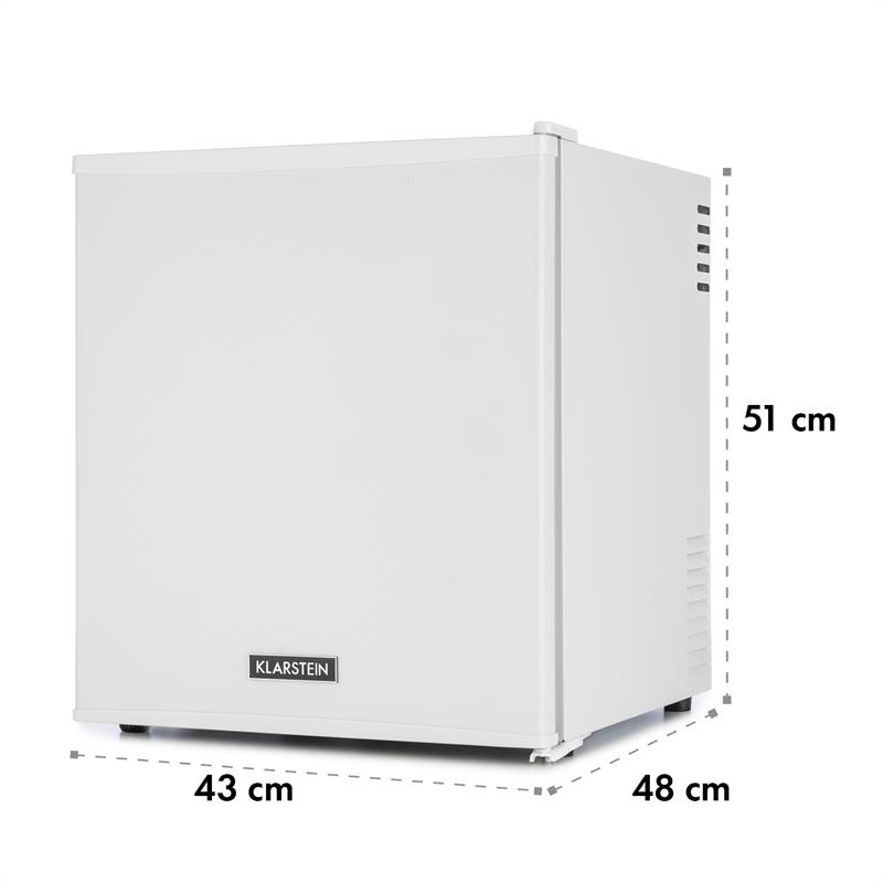 Klarstein HEA-MKS-8, Minibar, 40 l, biely – Obrázok 3