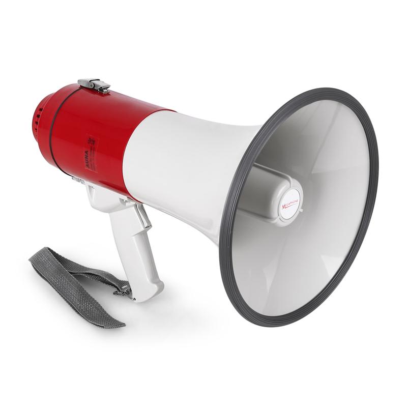 Megafón Auna, kondenzátorový mikrofón, 25 W, 600 m