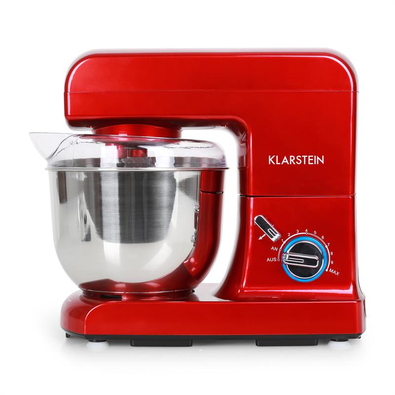Klarstein Gracia Rossa, kuchynský robot, 1000 W, červený – Obrázok 2