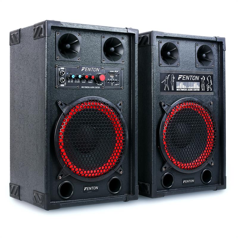 Fenton Set reproduktorov / Skytec SPB-10, aktívny/pasívny, 10", 600 W