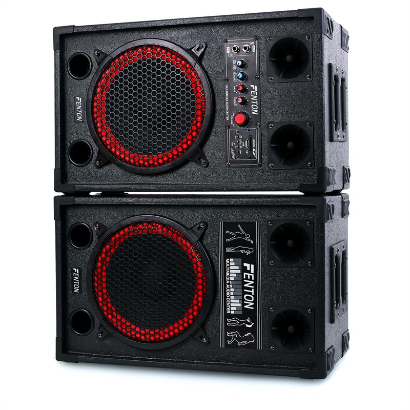 Fenton Set reproduktorov / Skytec SPB-10, aktívny/pasívny, 10", 600 W – Obrázok 2