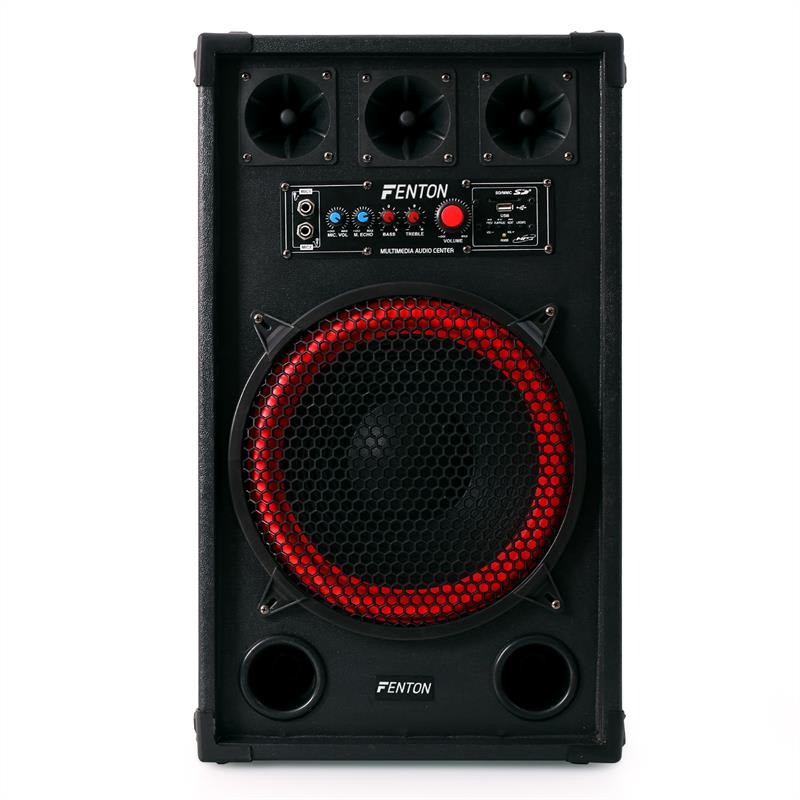Fenton SPB-12, set reproduktorov, aktívny/pasívny, 12", 800 W – Obrázok 4